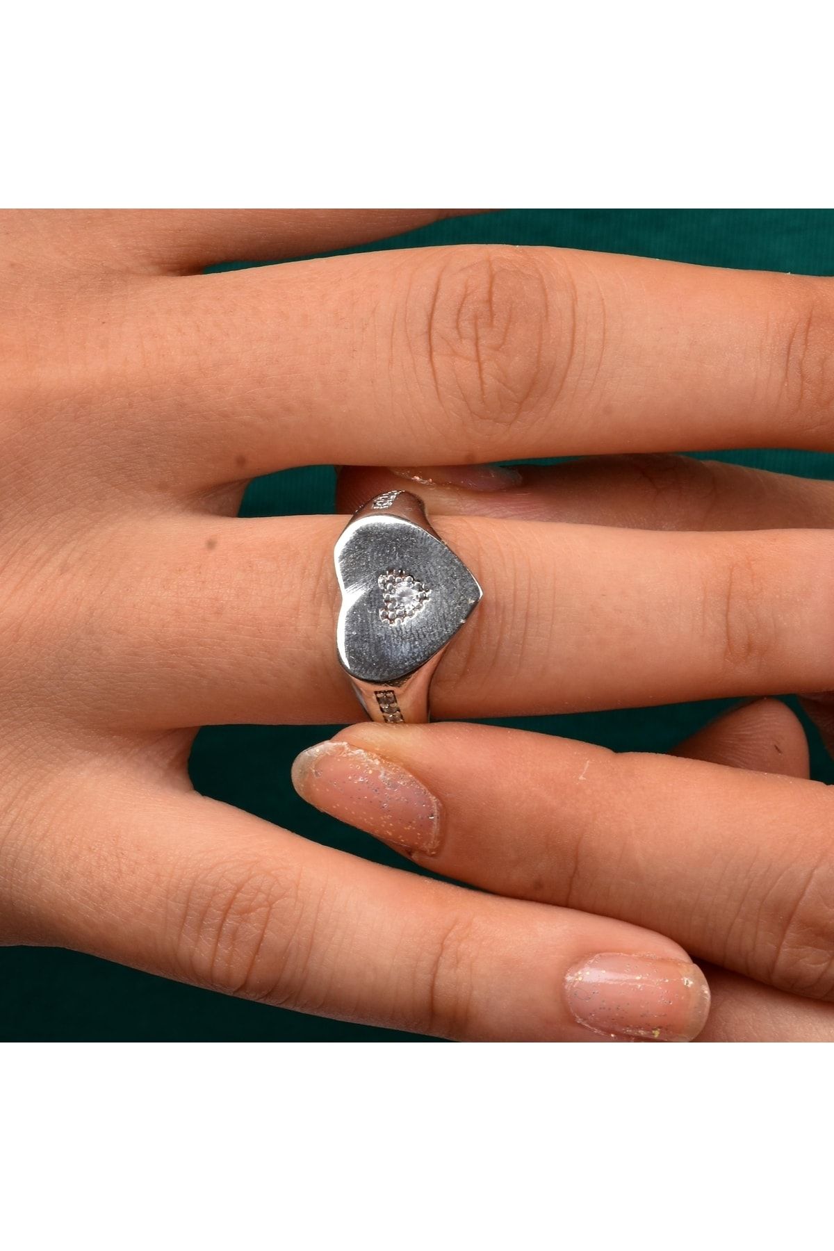 Full stone deals ring