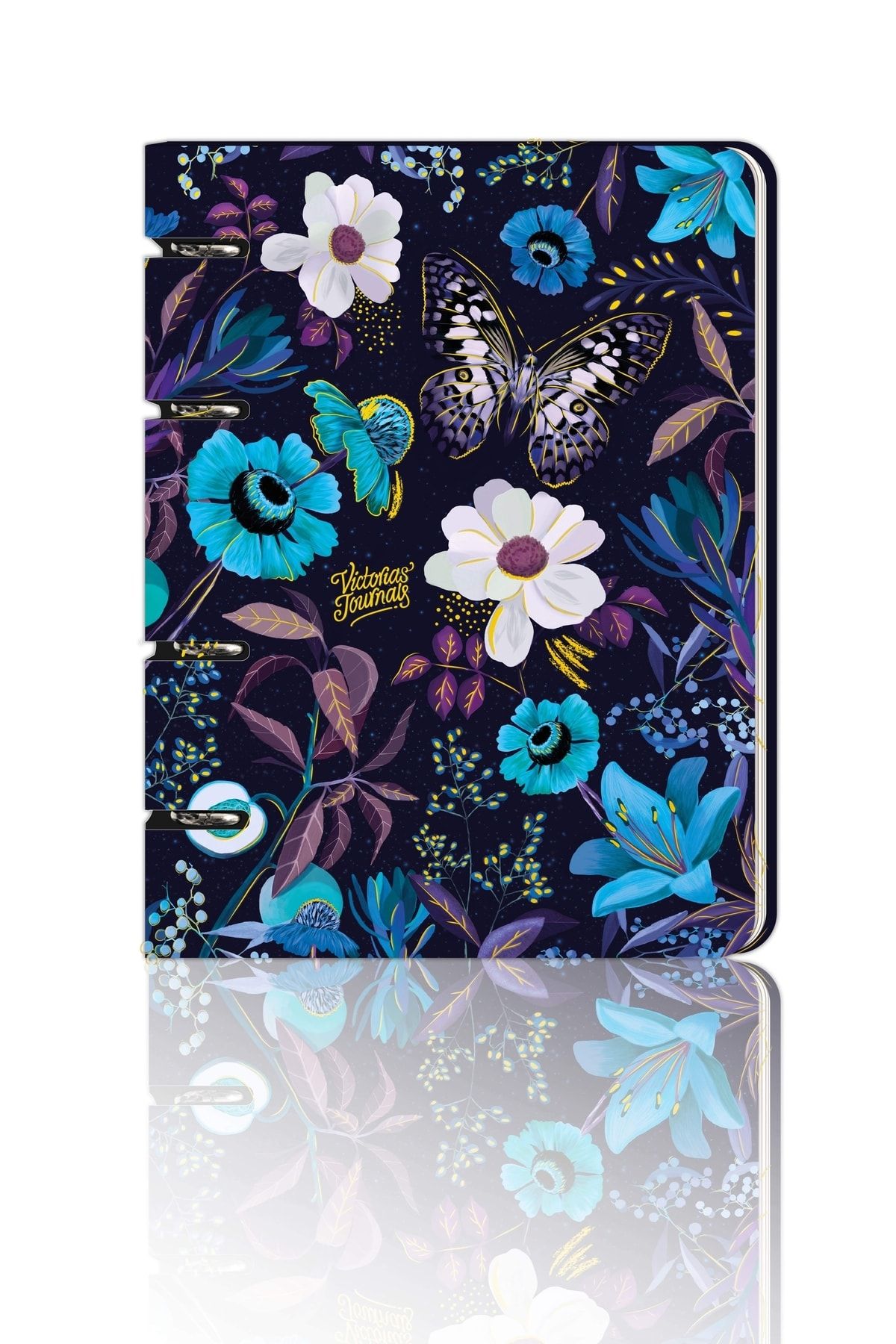 Victoria's Journals Ringo Çizgili Defter ,160 Sayfa 14x20 Cm Değişebilen Iç.
