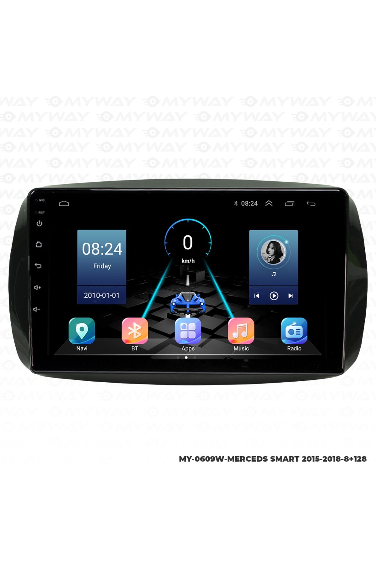 MYWAYY-Mercedes B150-b180-b200 Android Carplay Navigation Multimedia Display-8gb Ram 8