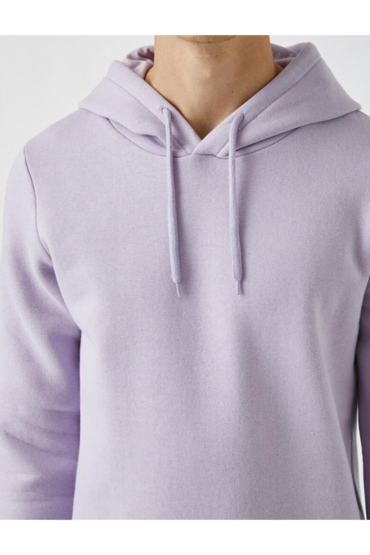 سویشرت مردانه بنفش کوتون | 2KAM71593LK اورجینال - تصویر 5