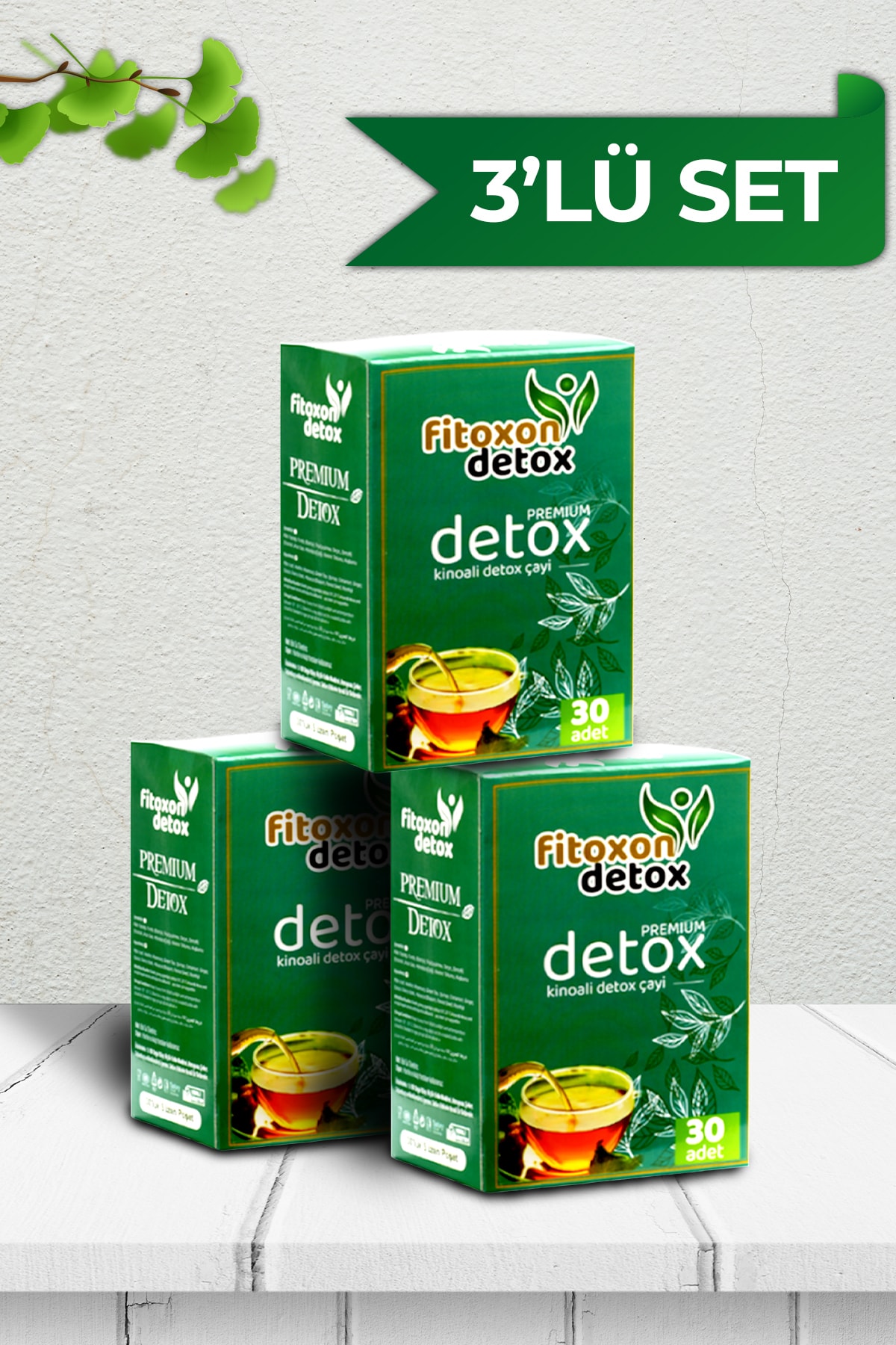 FİTOXON DETOX Bitki Çayı & Detox Diyet Çayı ( 45 Günlük Orijinal Paket )