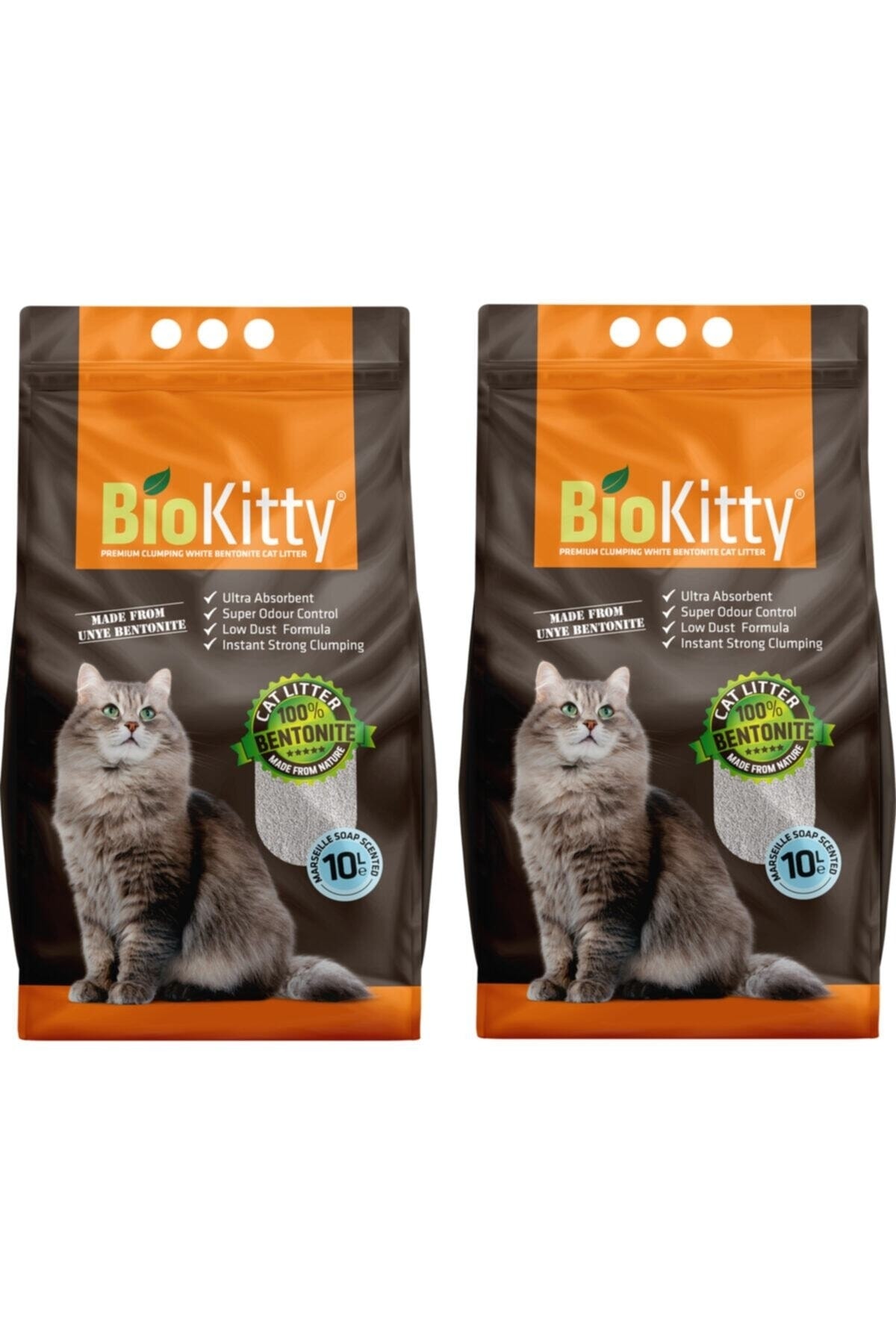 BioKitty Bio Kitty Marsilya Sabunlu 20 L Kedi Kumu ( Ince )