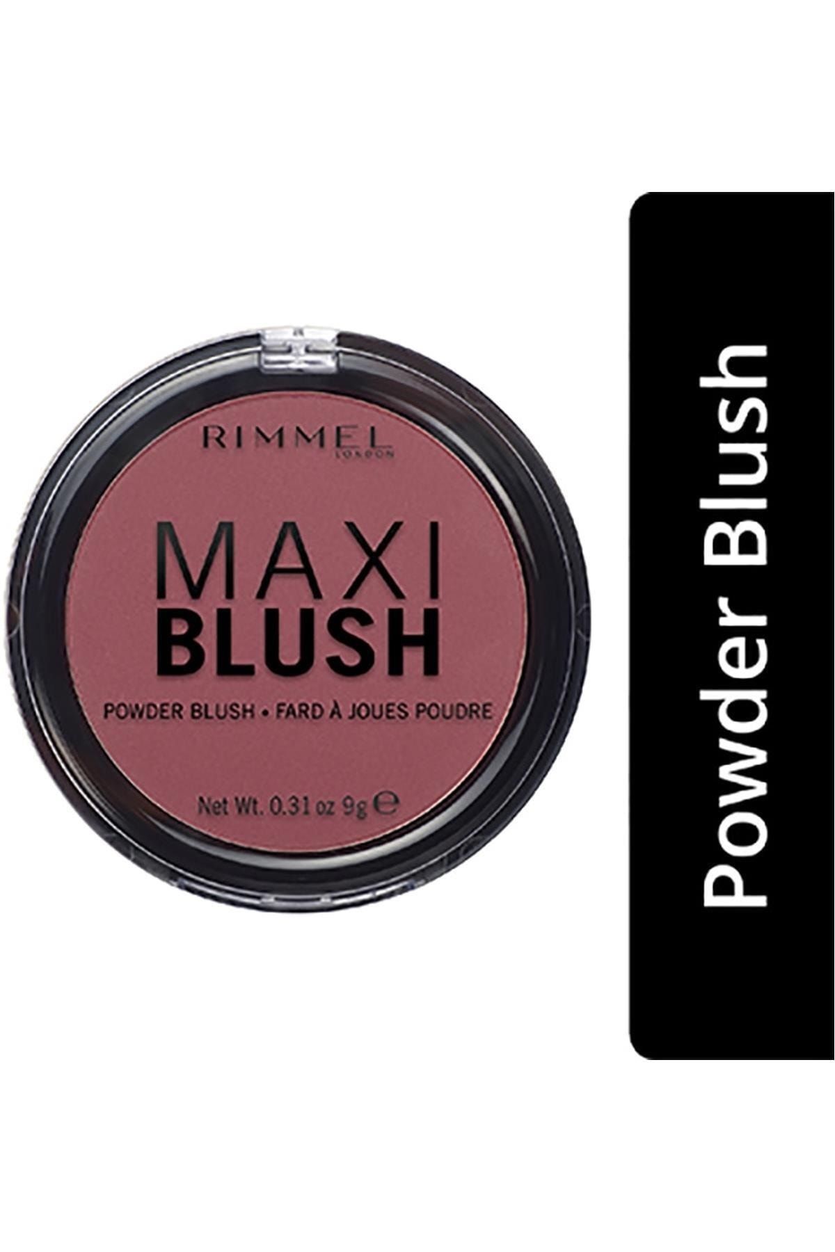رژگونه قرمز MAXI 005 VOUS اورجینال Rimmel London
