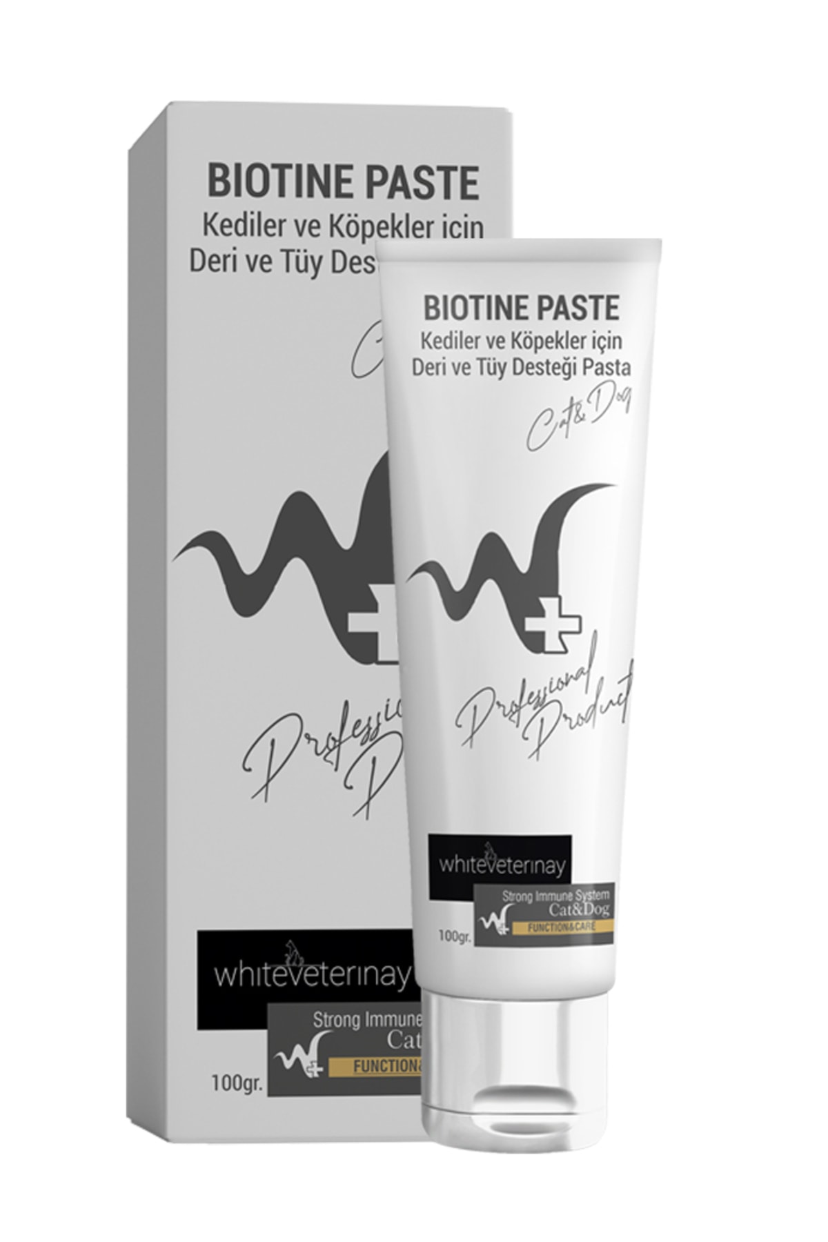 WhiteVeterinay Biotine Paste 100 Gr Kedi Ve K pekler I in Deri Ve T y whiteveterinay-biotine-paste-100-gr-kedi-ve-k-pekler-i-in-deri-ve-t-y