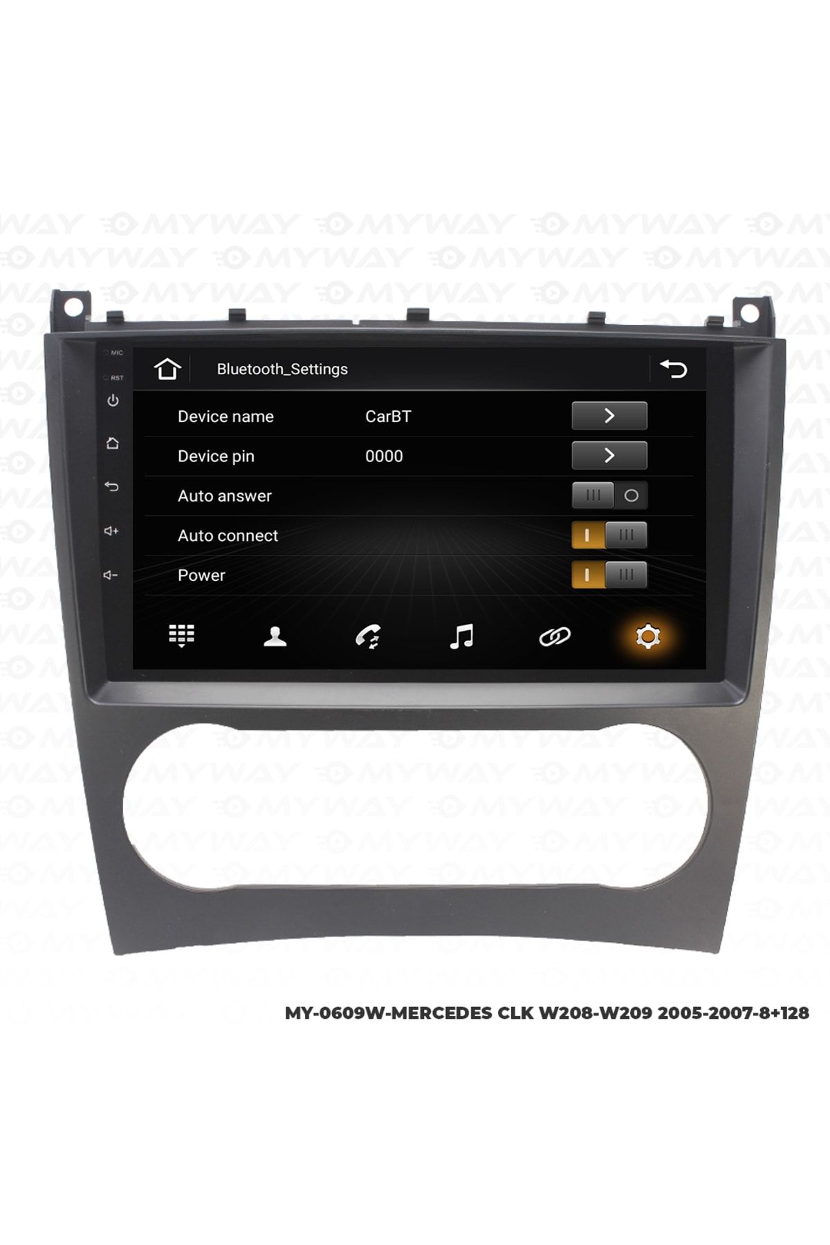 MYWAYY-Mercedes Clk W208-w209 - Android Carplay, Navigation Multimedia Display, 8gb Ram 3