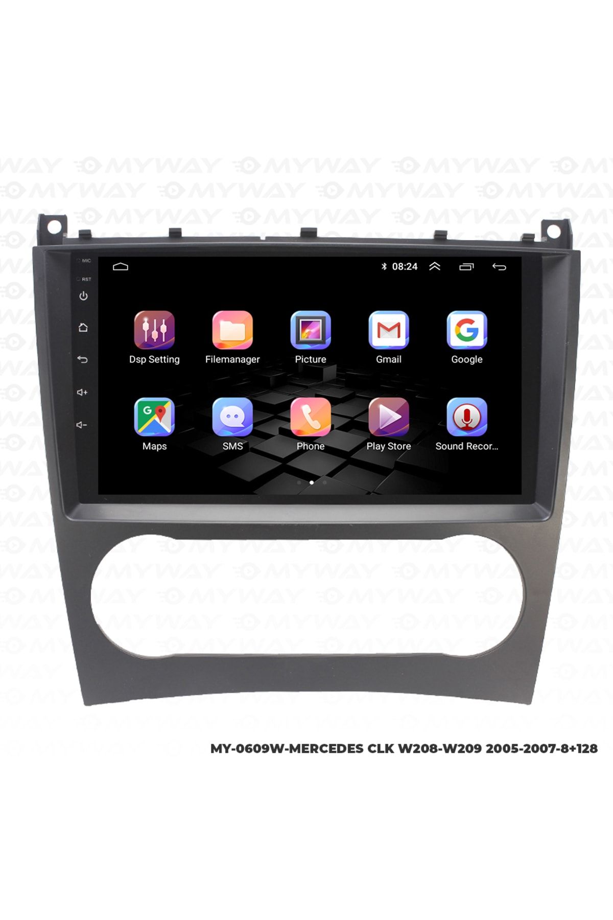 MYWAYY-Mercedes Clk W208-w209 - Android Carplay, Navigation Multimedia Display, 8gb Ram 6