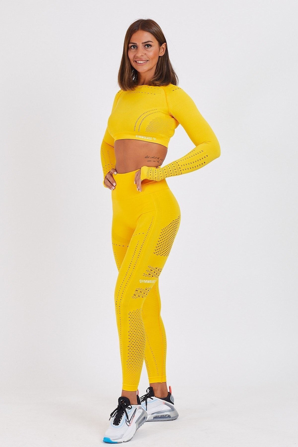 Dikişsiz Spor Tayt | Seamles Leggings | Aktive Power Serisi |