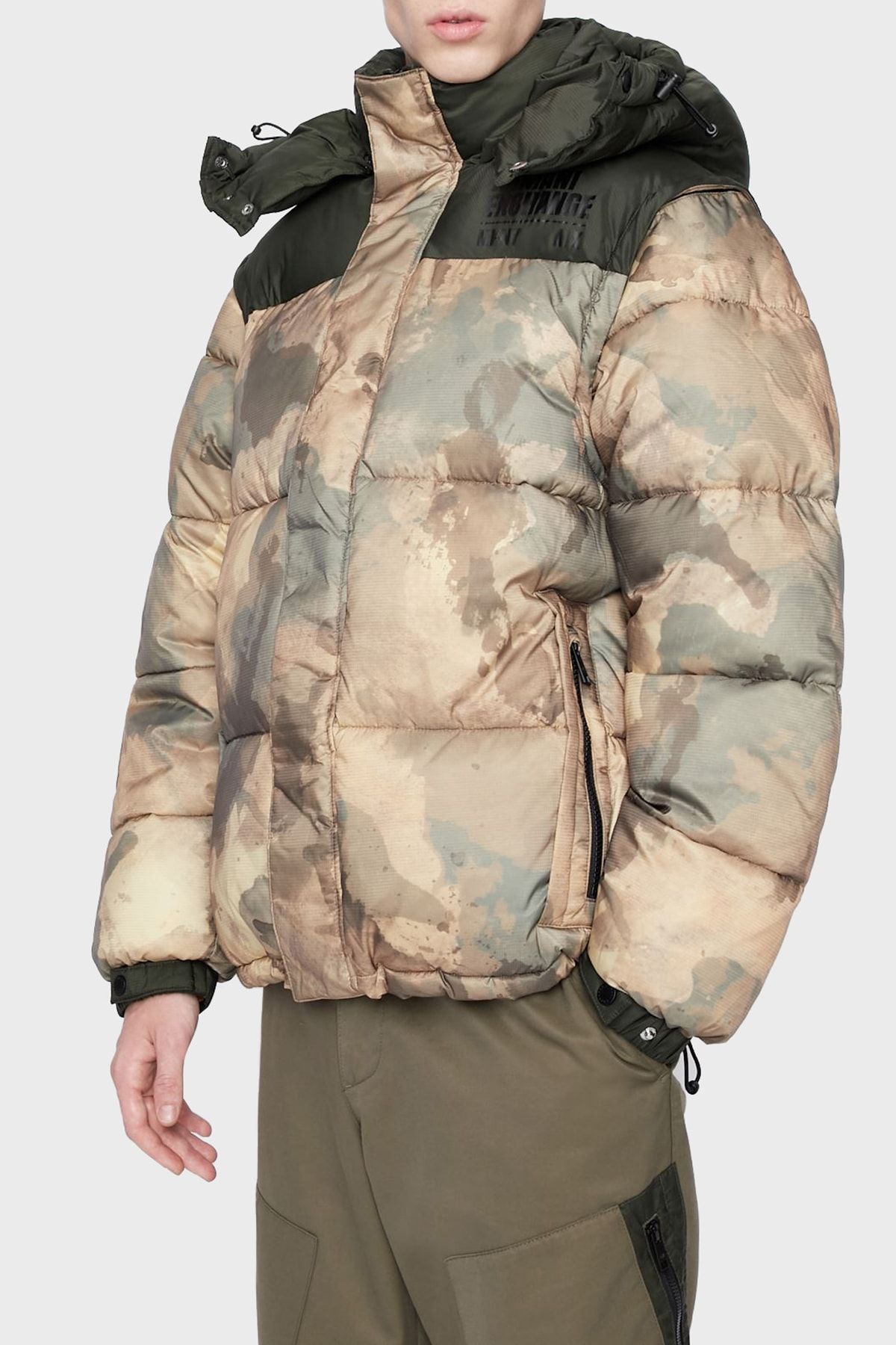 Armani exchange camo clearance jacket