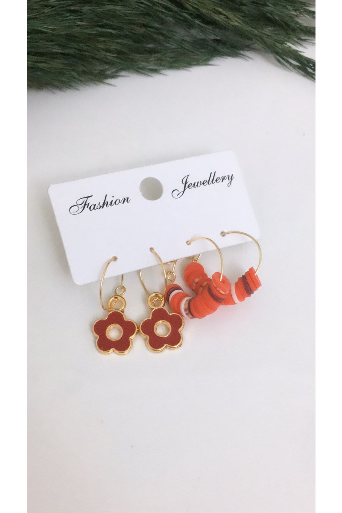 Two piece earring on sale set