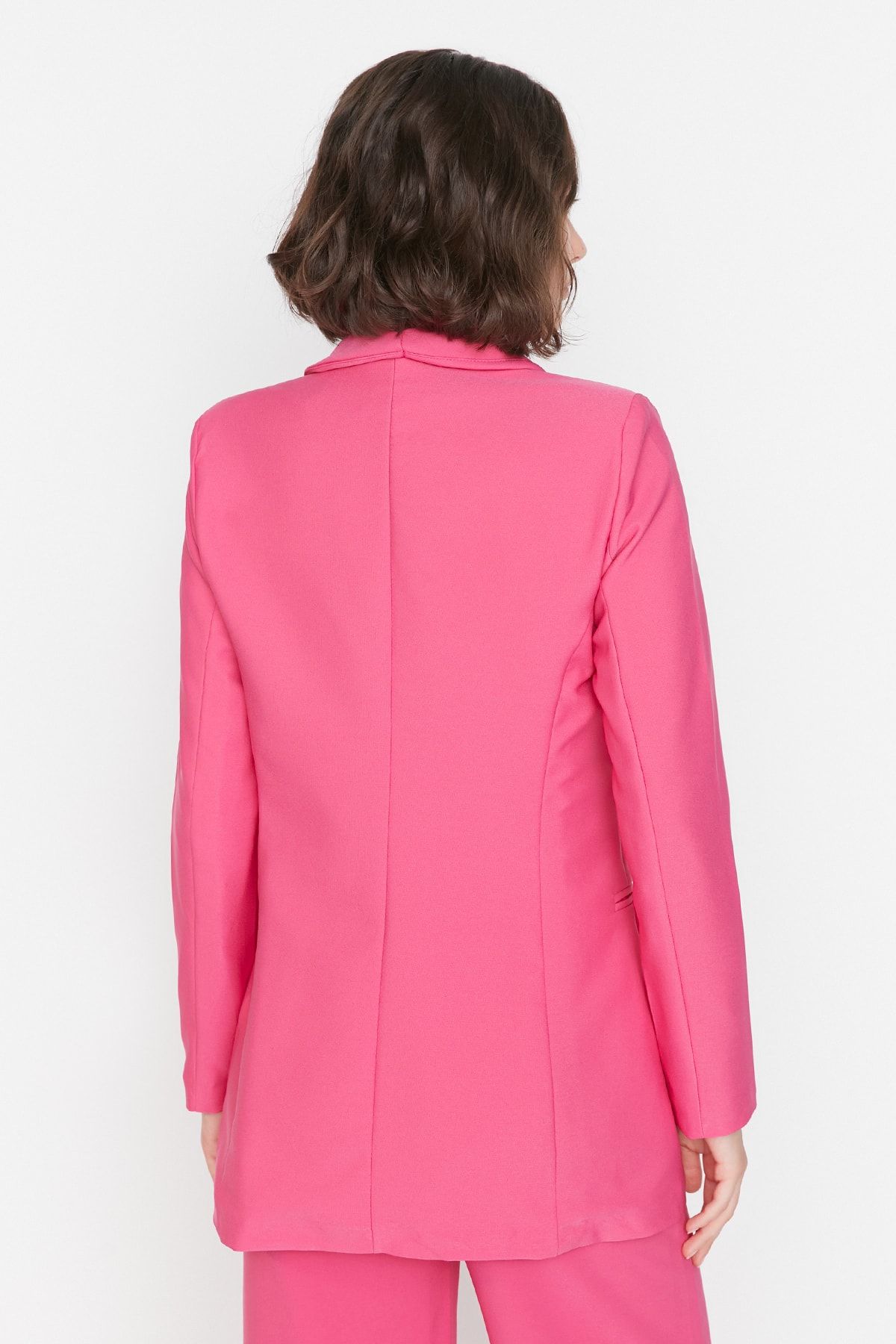 Dark pink sales blazer womens