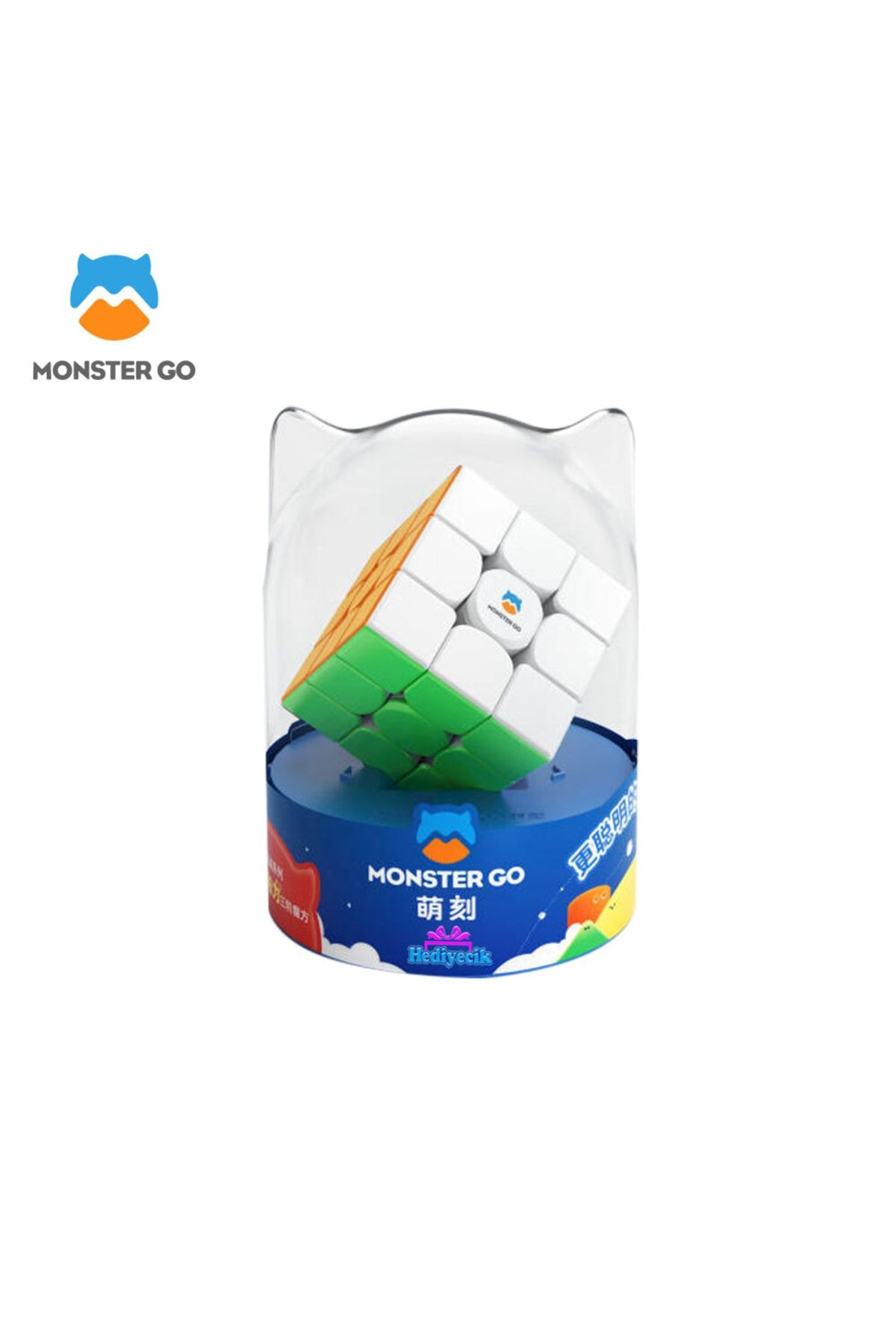 hediyecik-Gan Monster Go 3x3 - مكعبات الذكاء والذكاء المغناطيسية المغناطيسية، مكعب روبيك مع تطبيق الهاتف المحمول 8