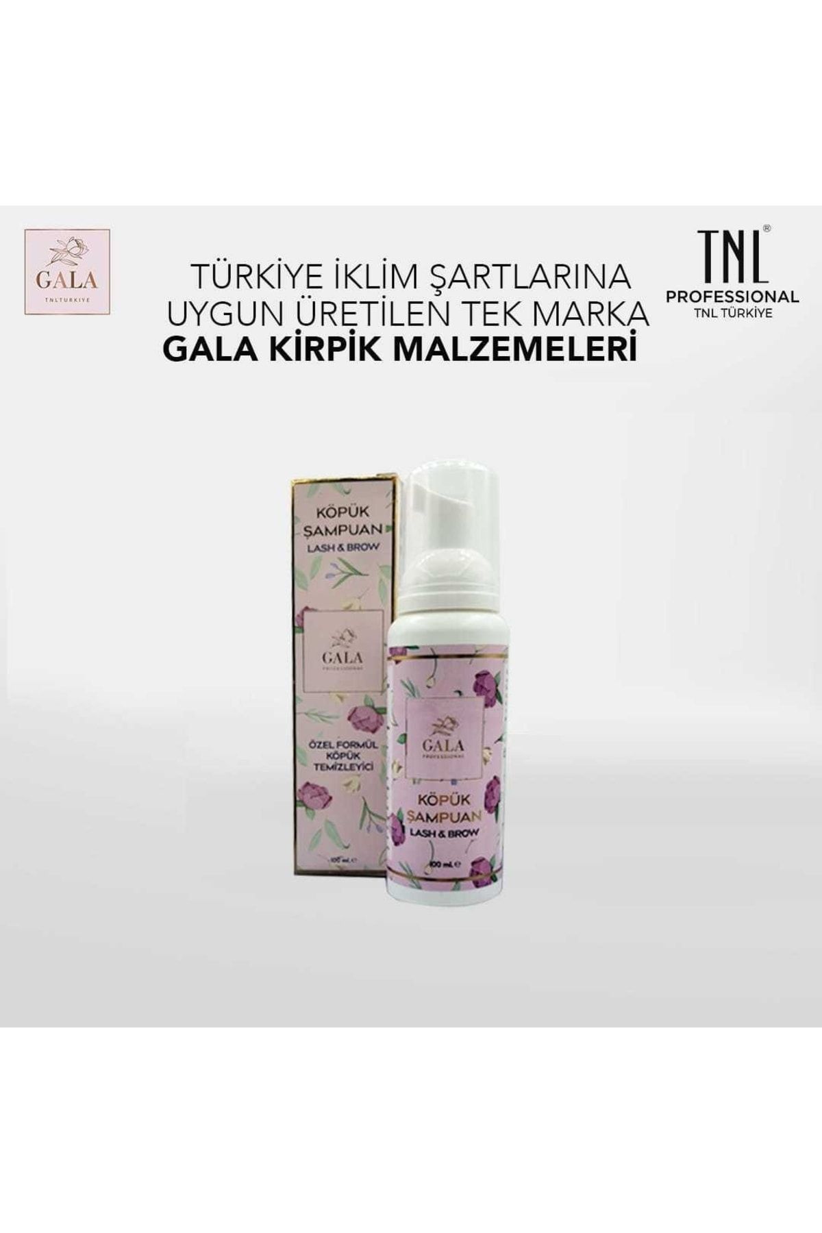 Tnl Ipek Kirpik Temizleyici Köpük 100ml