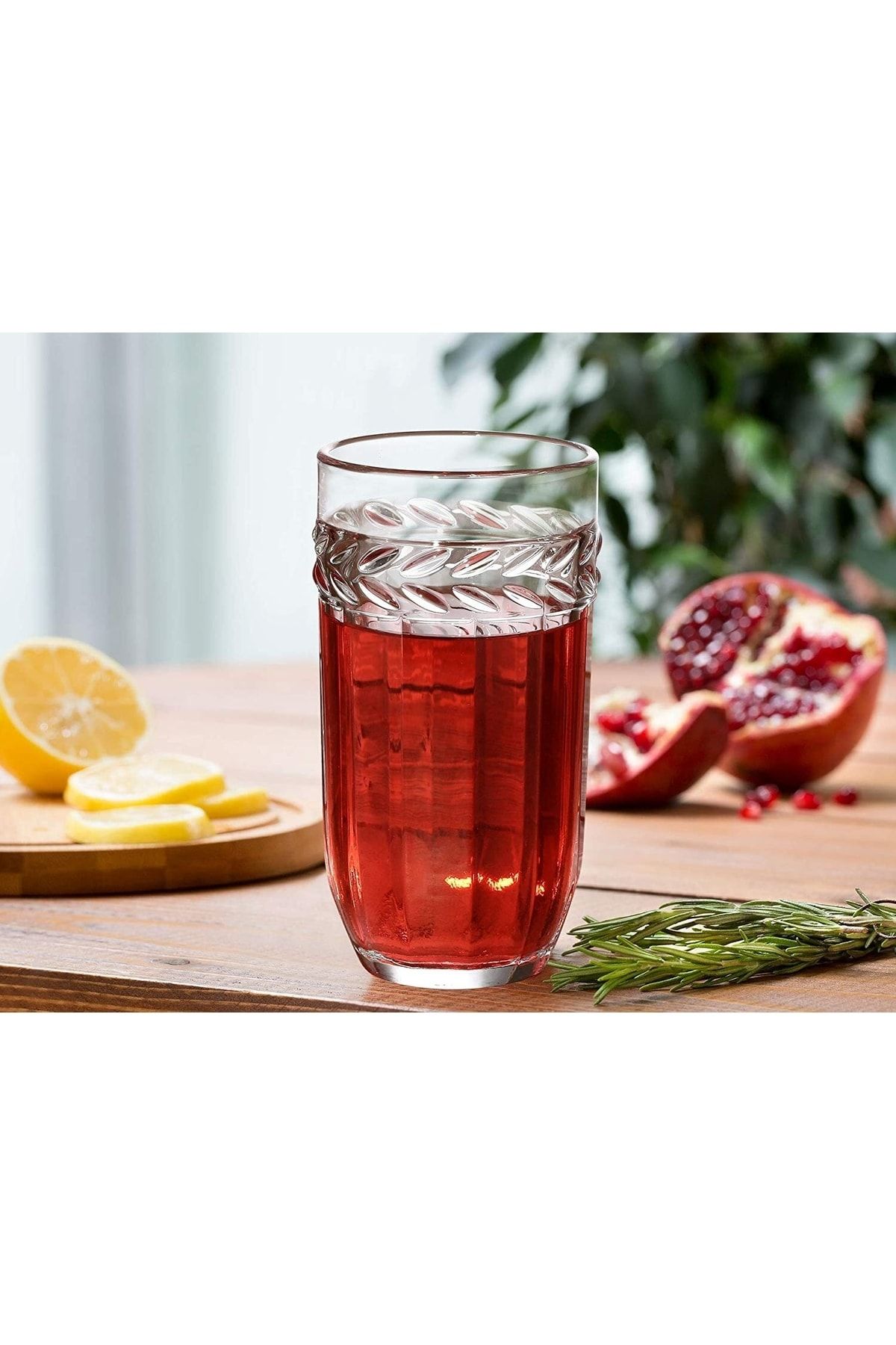 Madame Coco Medeline 4'lü Meşrubat Bardak Seti 350 ml 28172