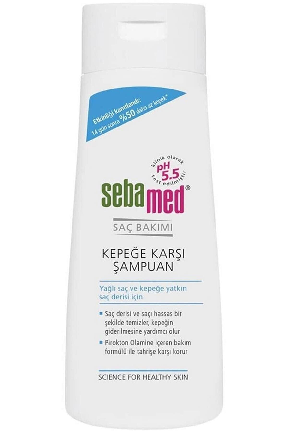 شامپو مردانه و زنانه KEYONLINE مؤثر در برابر شوره سر 400 میل Sebamed