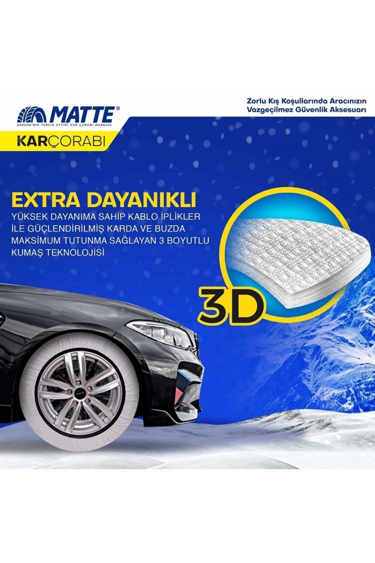 Matte-Snow Socks - Super X Series 5