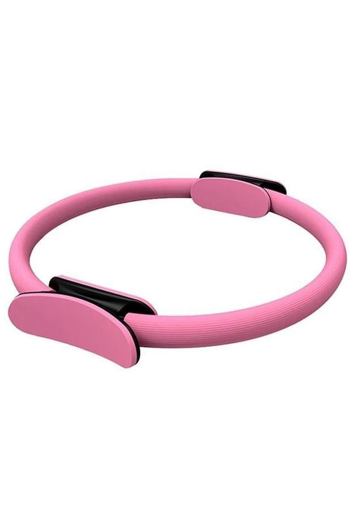 AVESSA Tutmalı Pilates Çemberi Pembe 38 Cm Pr-200