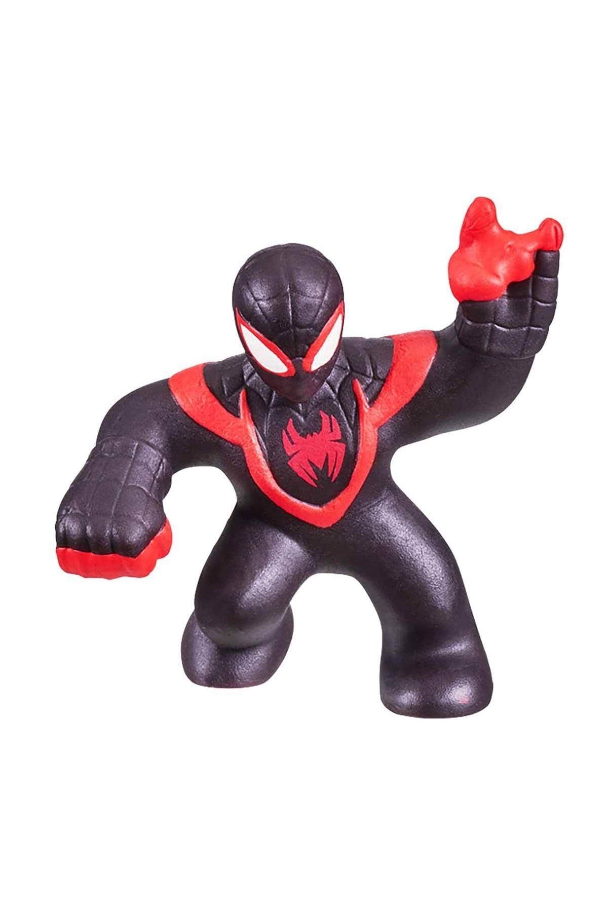GIOCHI PREZIOSI Goojitsu Marvel Minis Venom and Miles Morales Black  Spiderman Set of 2 Flexible Figures