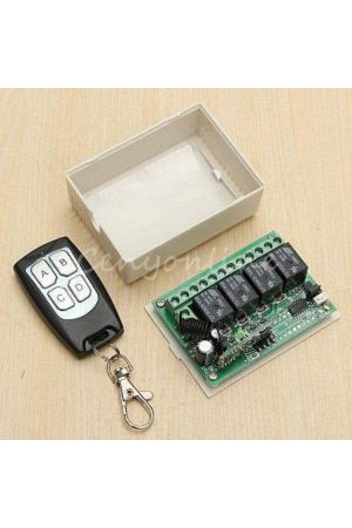 LEDONLİNE-12v Transformer 433 Mhz 4 Channel Rf Control Circuit Shutter Garage Door Control 2