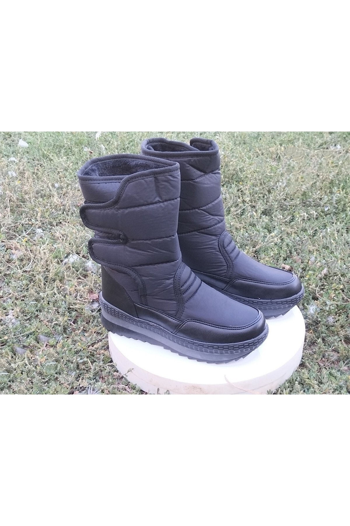 KAFKASLAR Cırtlı KadınTüylü Kaymaz Taban Kar Botu