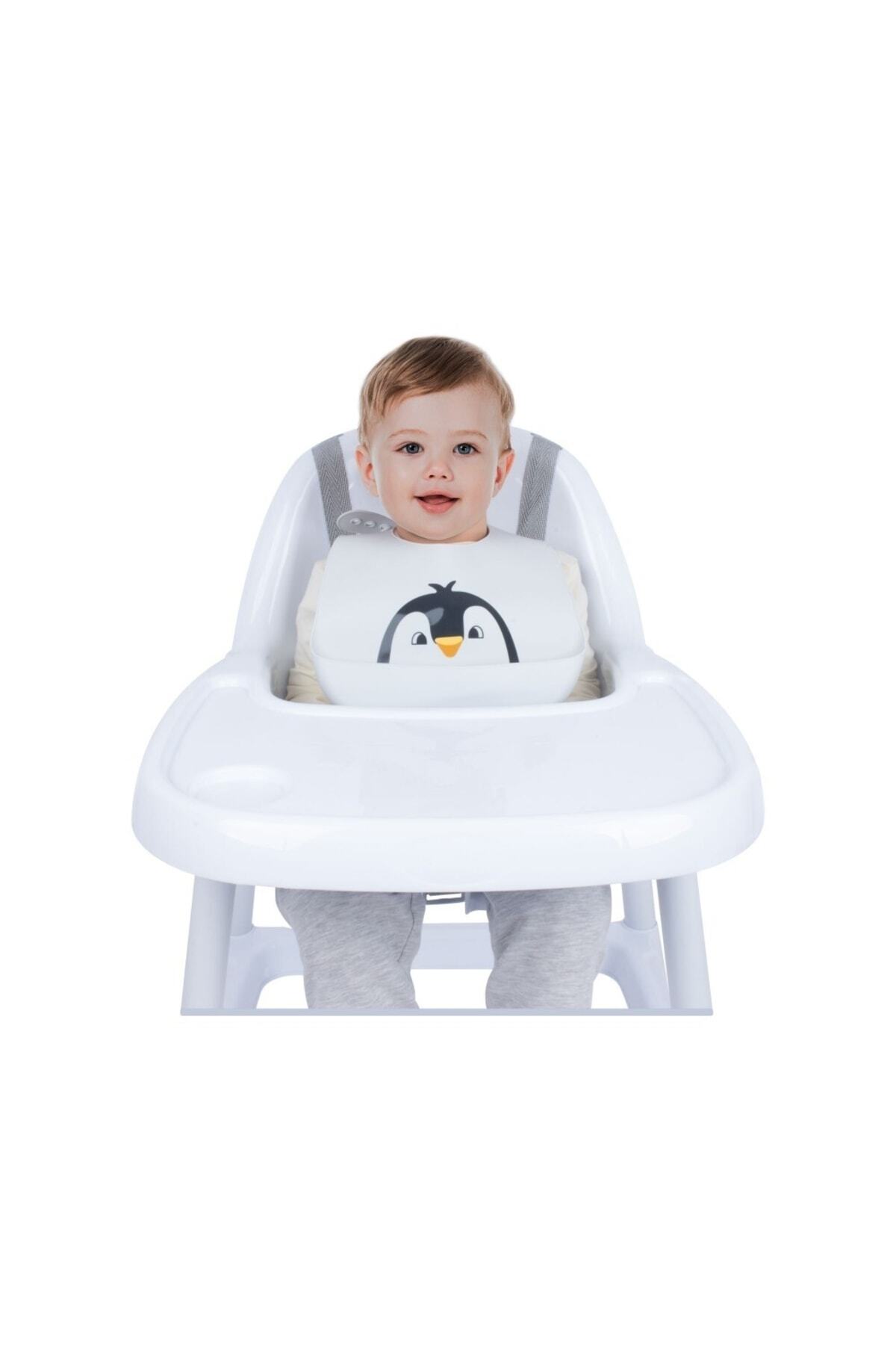 Sevi Bebe Silikon Mama Önlüğü Gri fotoğrafı 4 (önizleme)