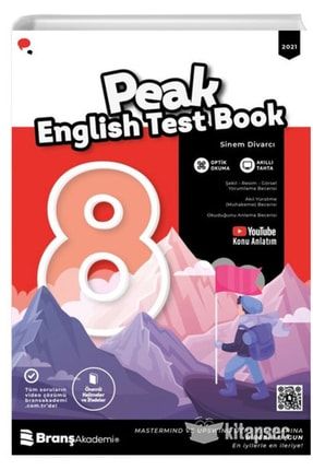 8.sınıf Peak Englısh Test Book 123