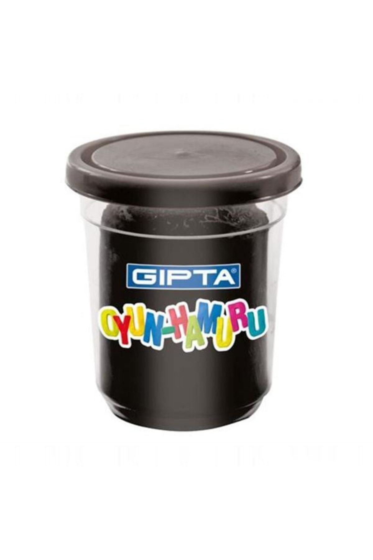 Gıpta-Play Dough 120 Grams Single Color Black (Pack of 12) K8308 1