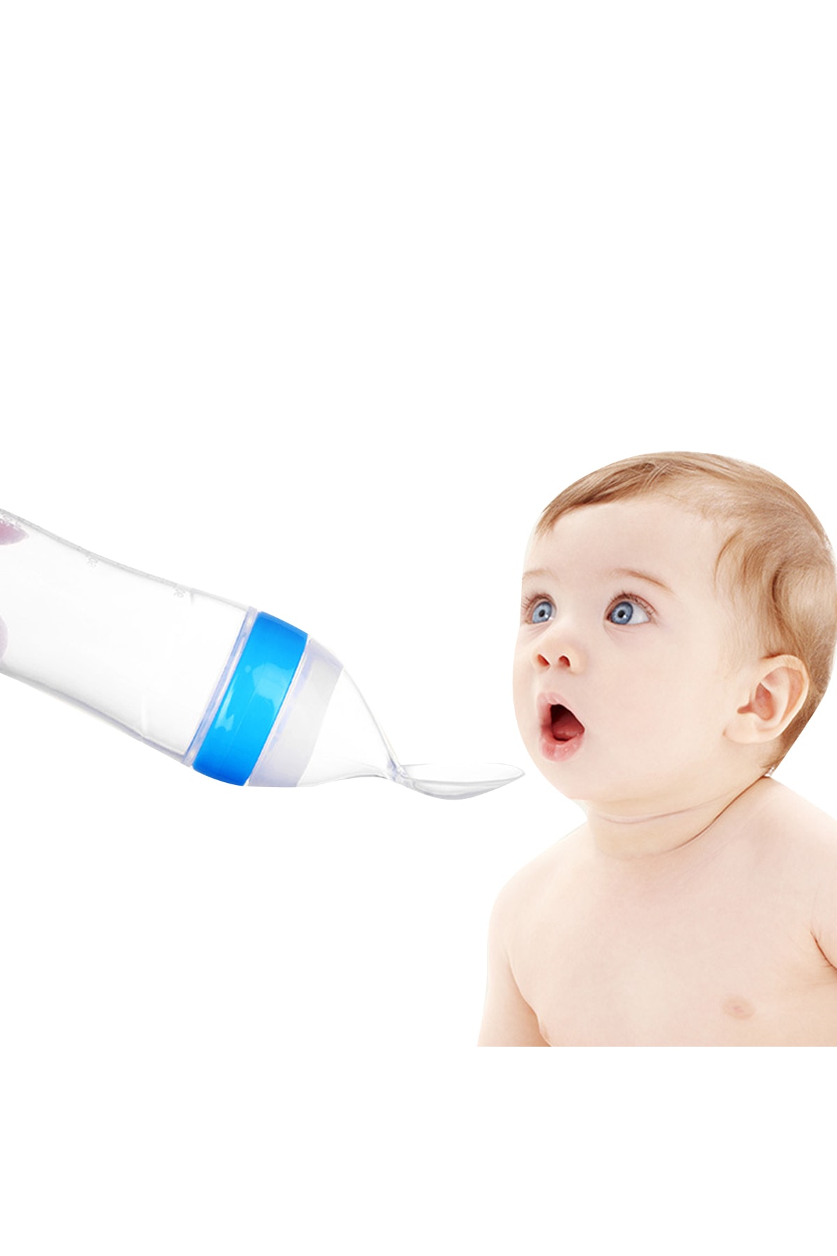 Bluoklight Ölçekli Vantuz Mama Kaşıklı Sızdırmaz Bebek Besleme Seti (pembe) fotoğrafı 6 (önizleme)