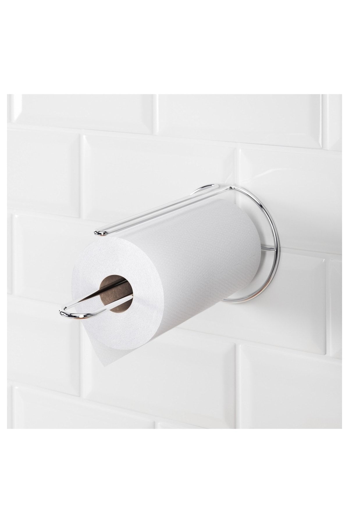 IKEA-Ikea 28 cm a Quality Steel Galvanized Paper Towel Holder 2