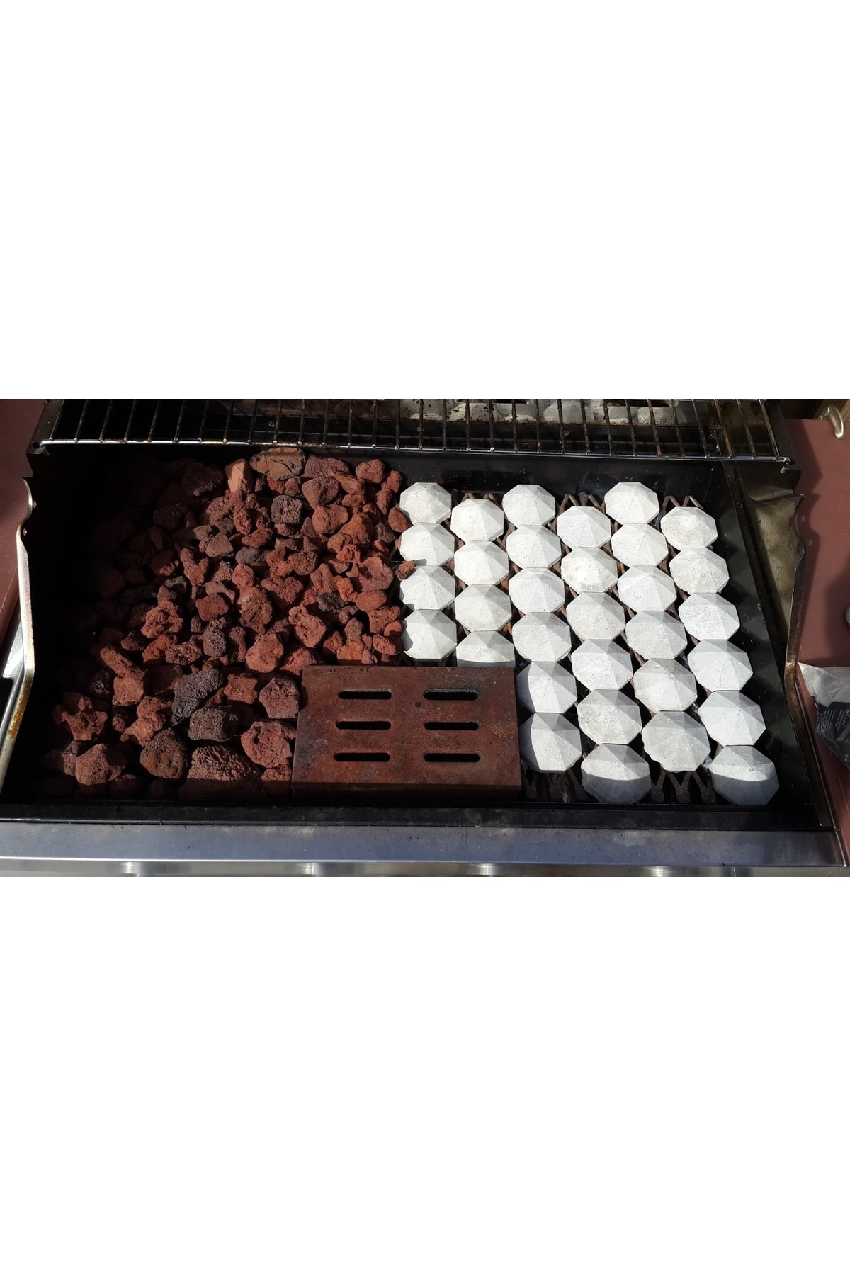 Mangal Taşı Lav Taşı 2 Kg 15-25 Mm Mangal Taşı Gazlı Mangal Taşı Tüplü Mangal Taşı 3