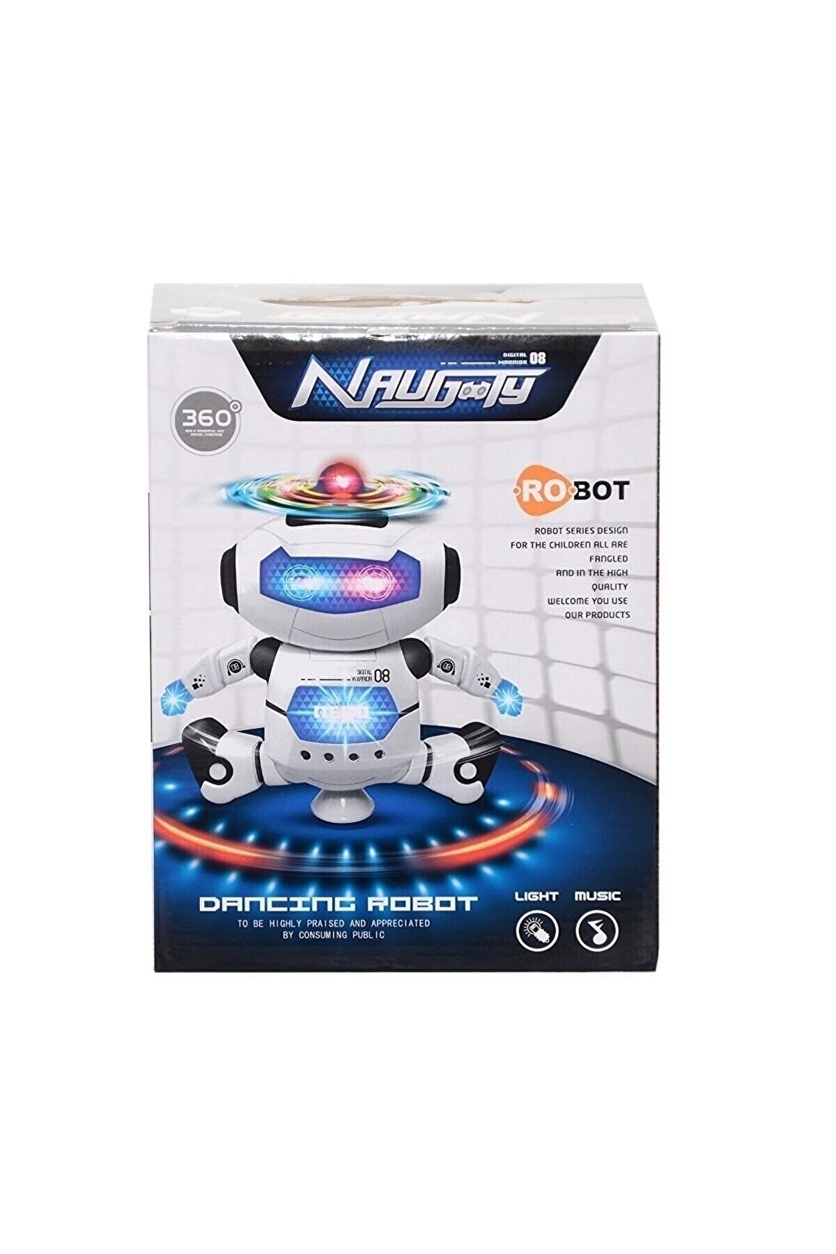 Genel Markalar Çocuk Müzikli Ve Işıklı Dansçı Robot Oyuncak +3 Robotic Toys Bebek fotoğrafı 3 (önizleme)