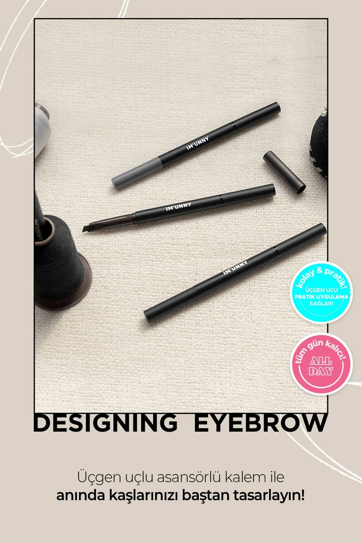 IM UNNY-Triangle Tip Soft Lift Eyebrow Pencil Designing Eye Brow 2