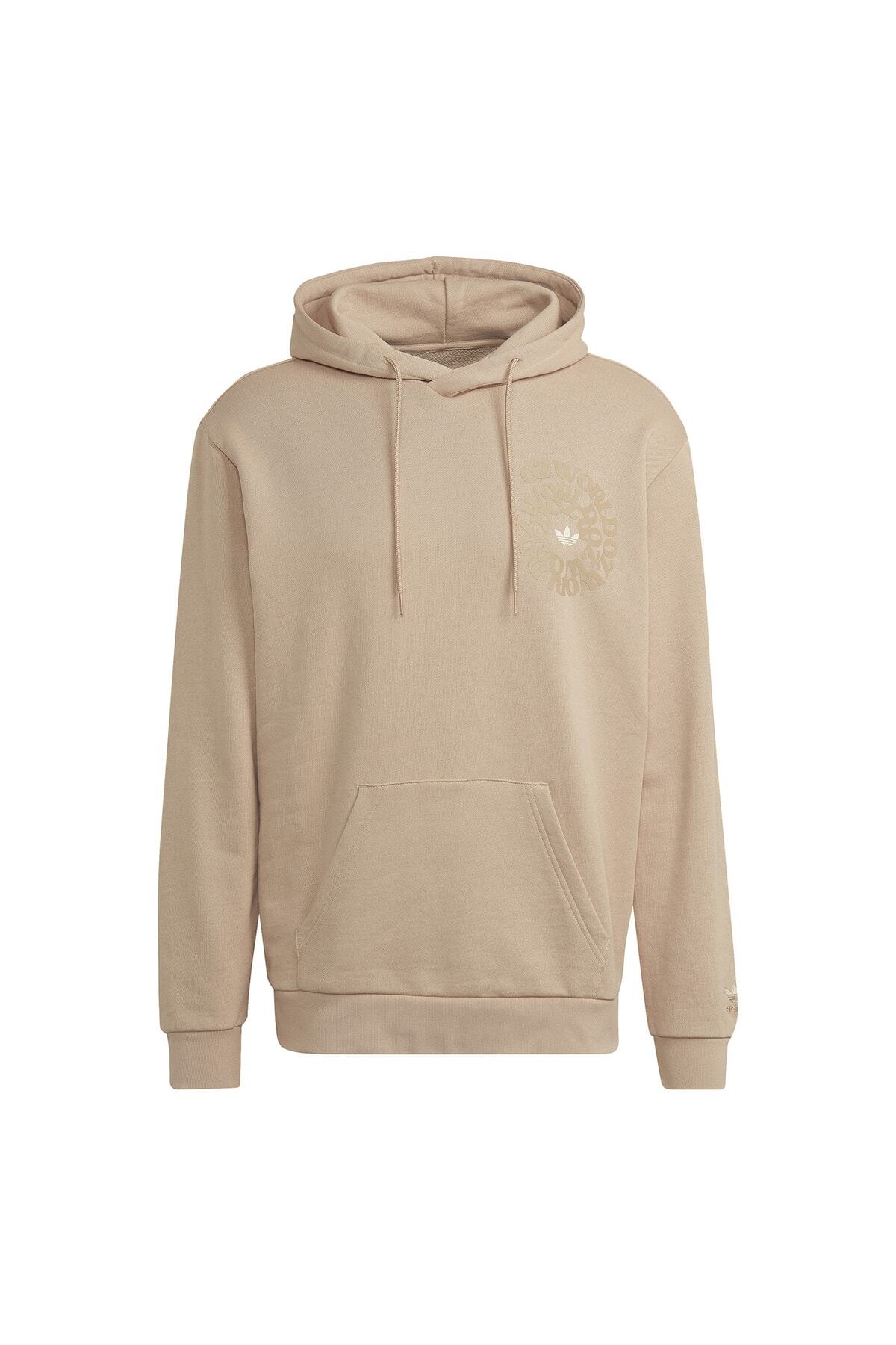 سویشرت مردانه بژ آدیداس | 5002916830 اورجینال - تصویر 7