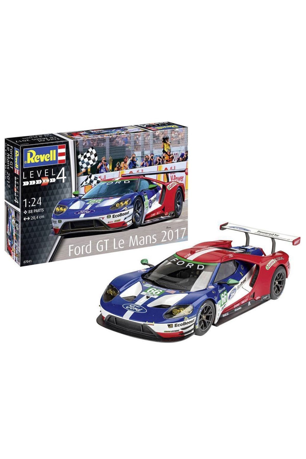REVELL 1:24 Ford GT Le Mans 2017 Car 67041