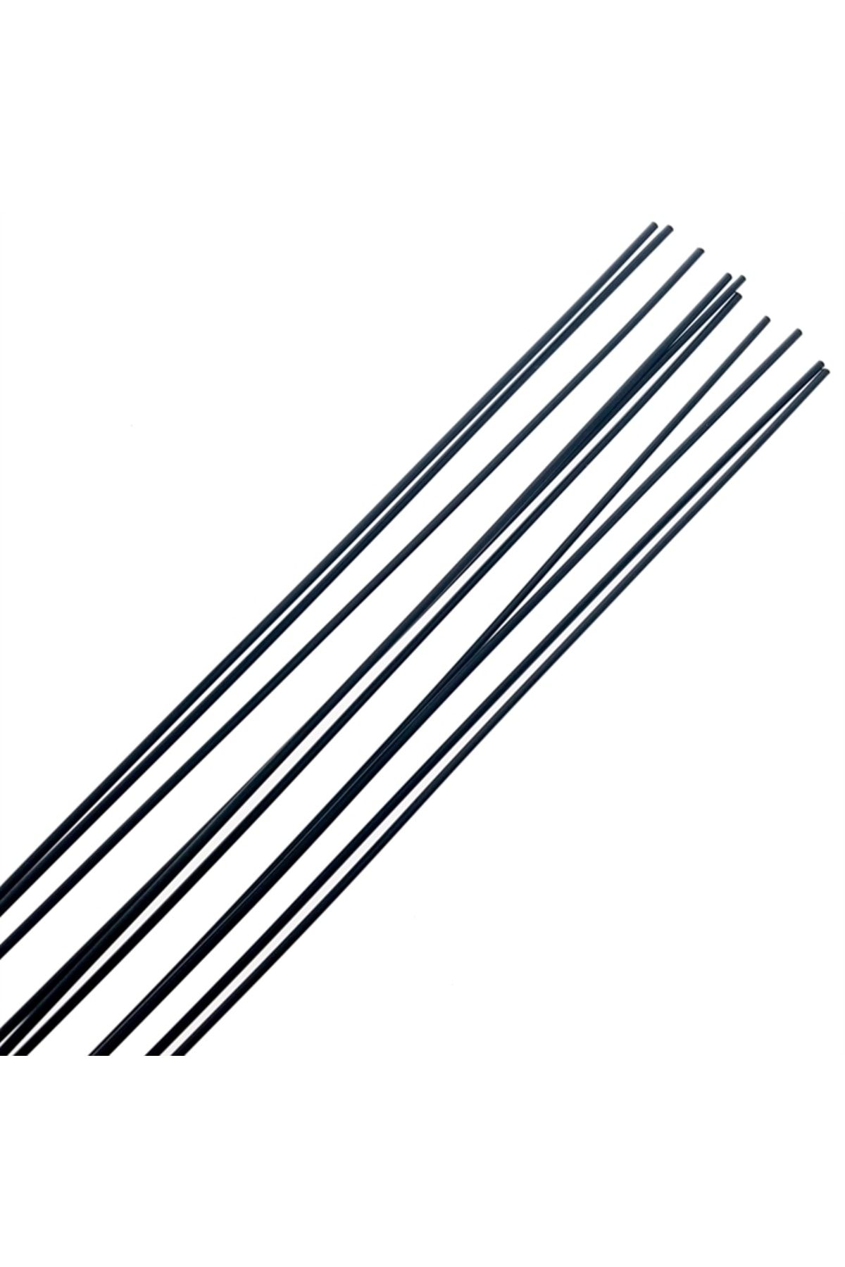 Siyah Plastik Çıta 1mm 50cm 10 Adet