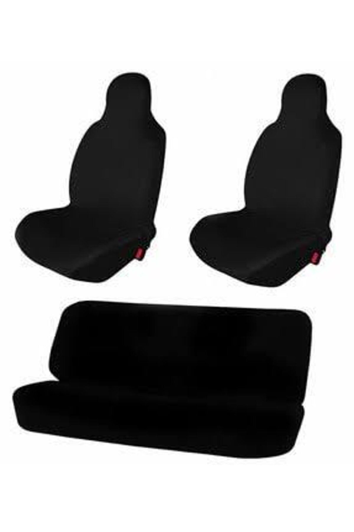 KARA AUTO-Ford Connect Lycra Combed Cotton 4 Piece Solid Color Service Case Set 1