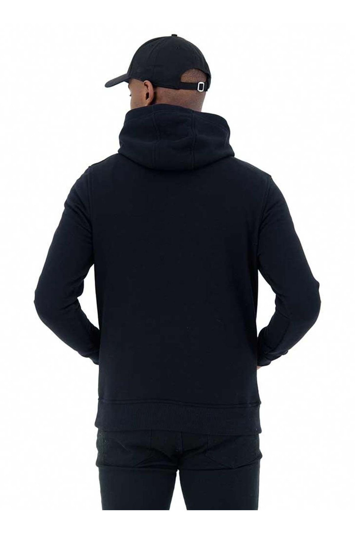 سویشرت مشکی مردانه یقه دار 11530759 team Logo Po Hoody Golwar NEW ERA