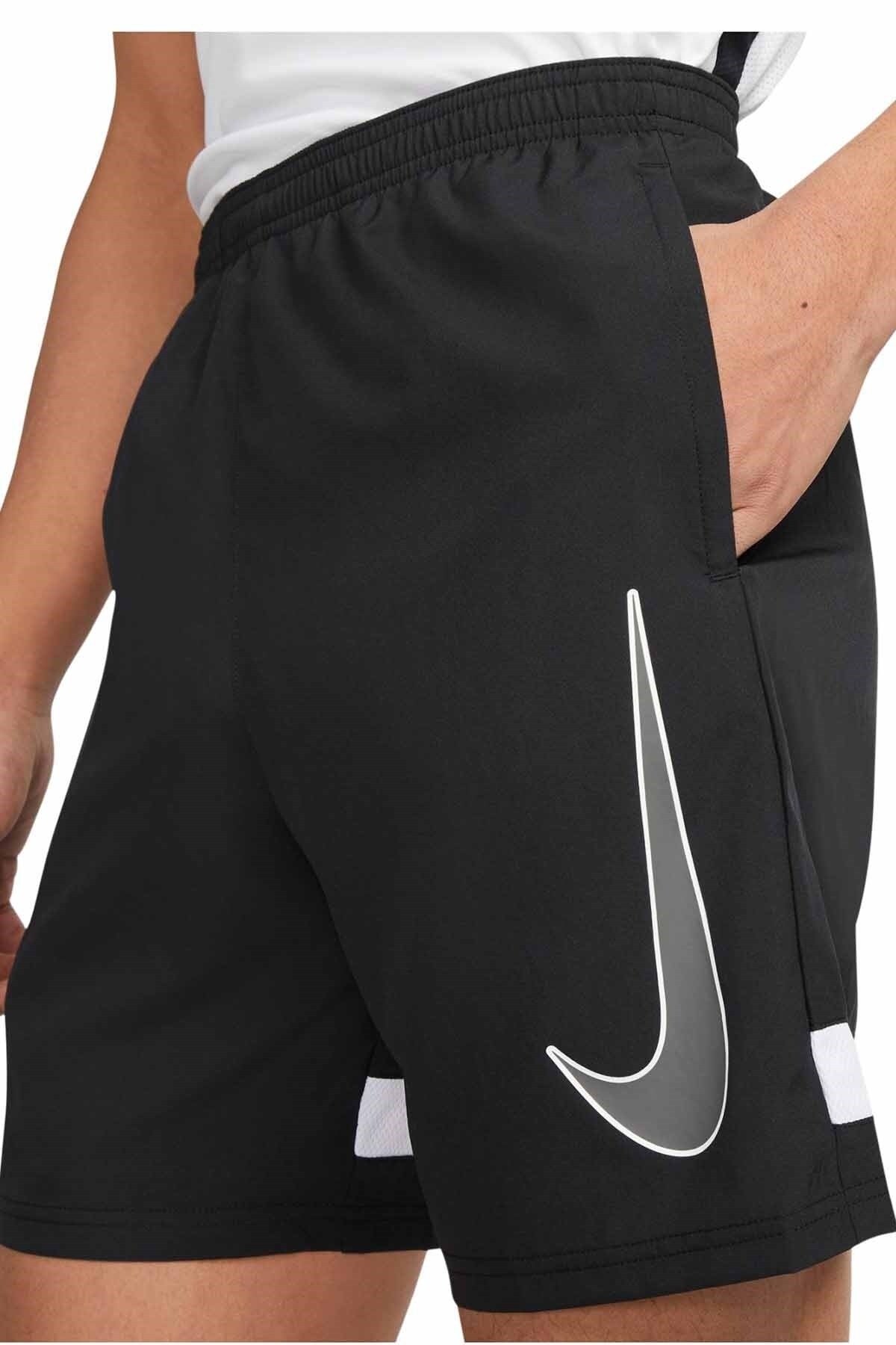Nike Dri-fit Academy Woven Erkek Şort Cv1467-010-siyah