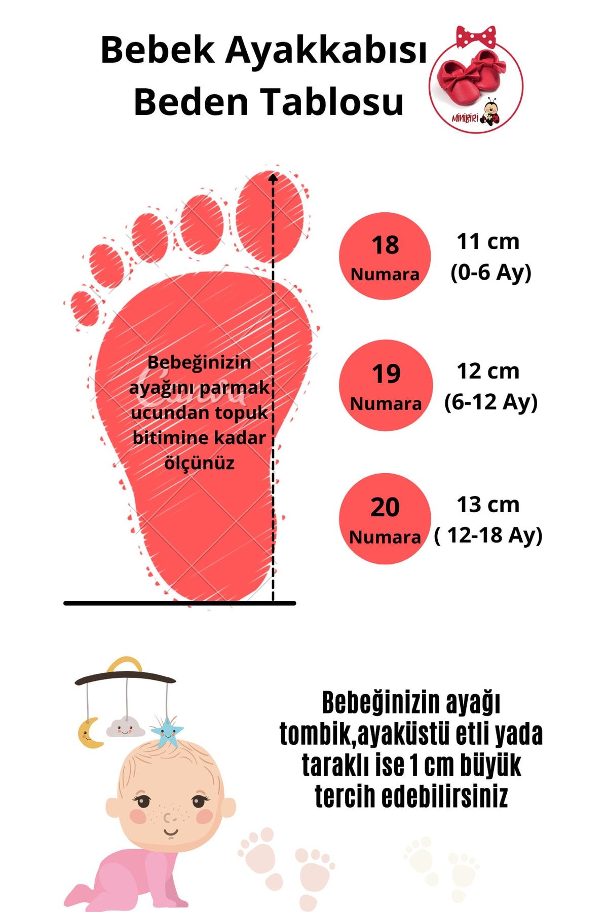 MİNİBİRİ Retro Model Hakiki Deri Bebek Deri Makosen Patik Bebek Ayakkabısı ZO9721