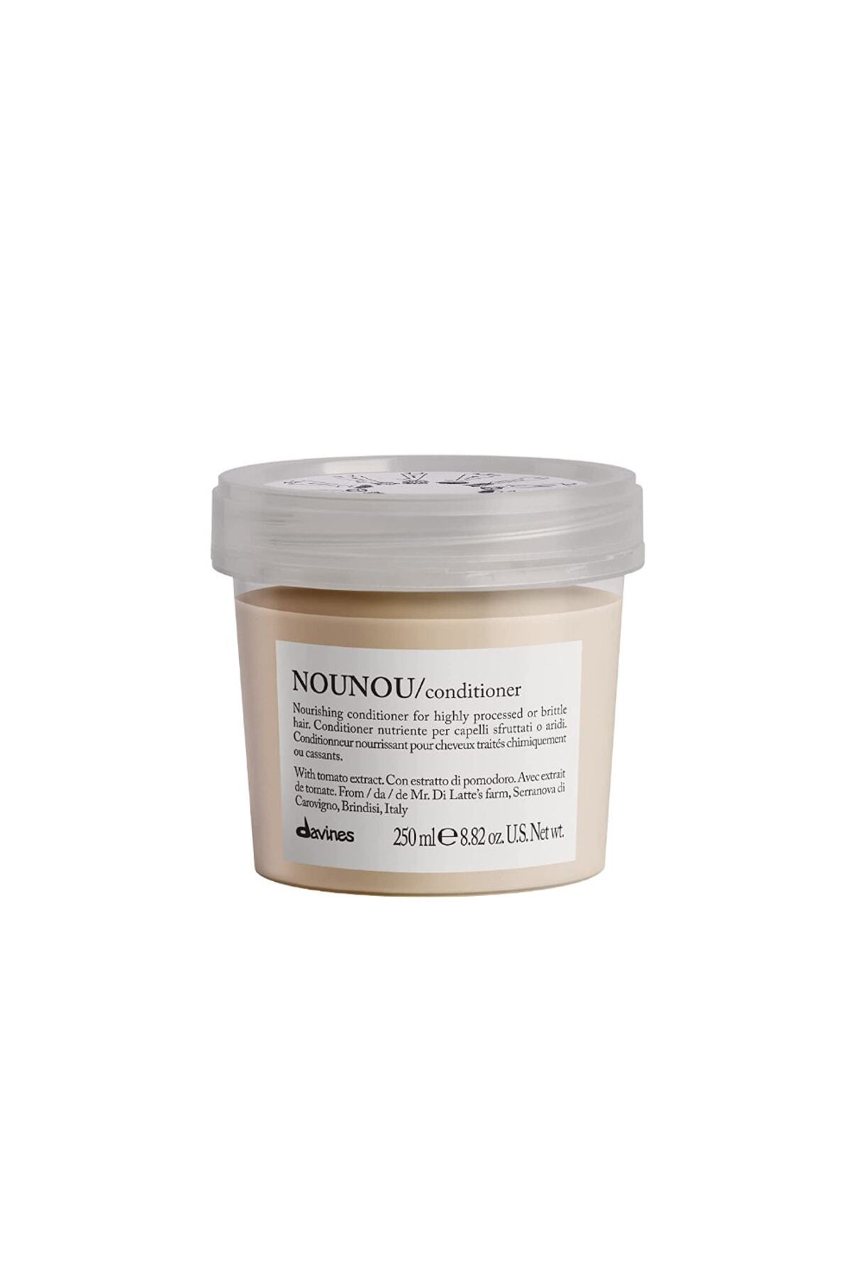 Davines-Nounou Nourishing and Moisturizing Conditioner for Dry and Damaged Hair 250 Ml 1