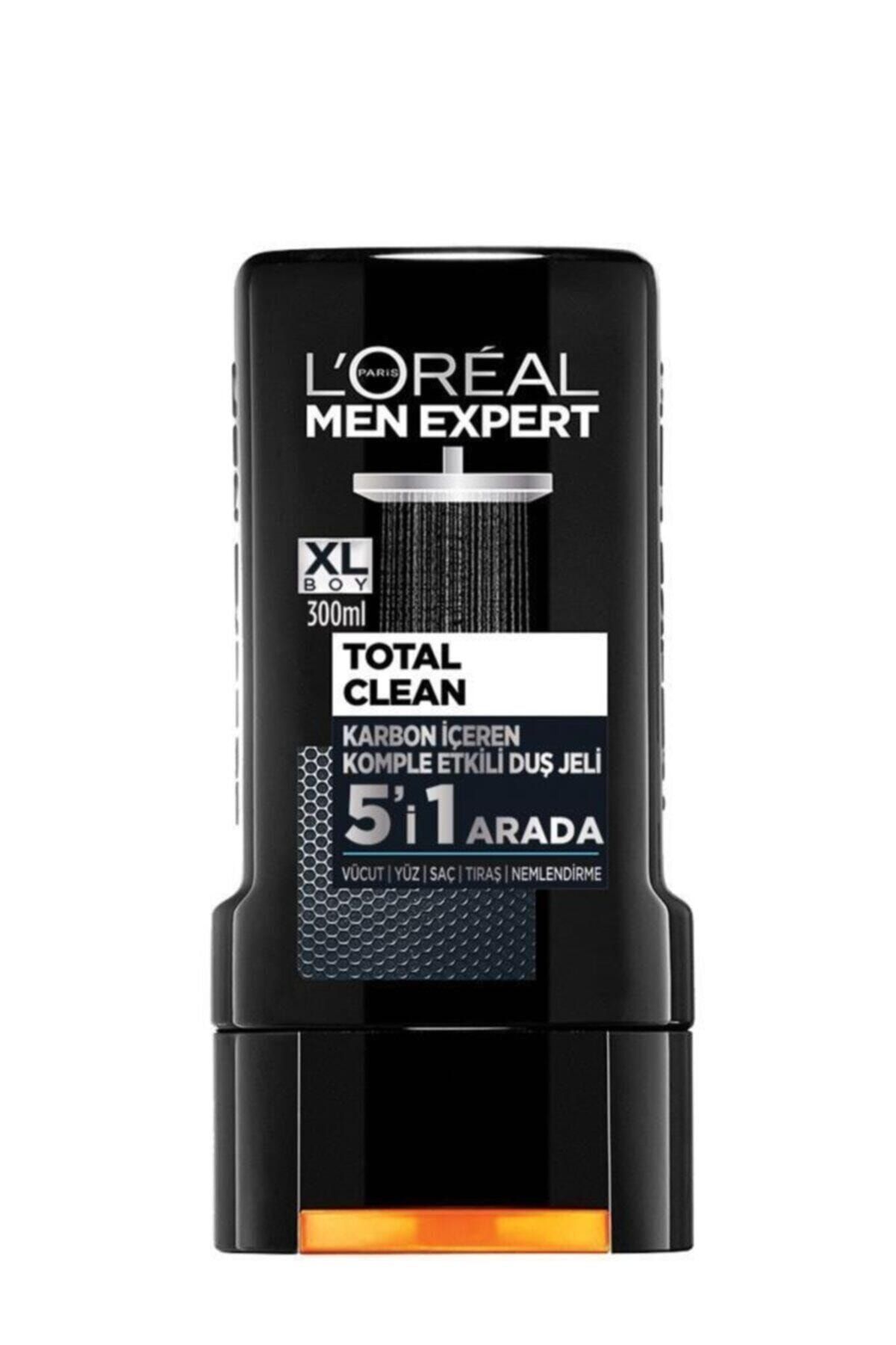 ژل دوش زغالی Keyonline Total Clean 5 in 1 300.. Ml L'Oreal Paris
