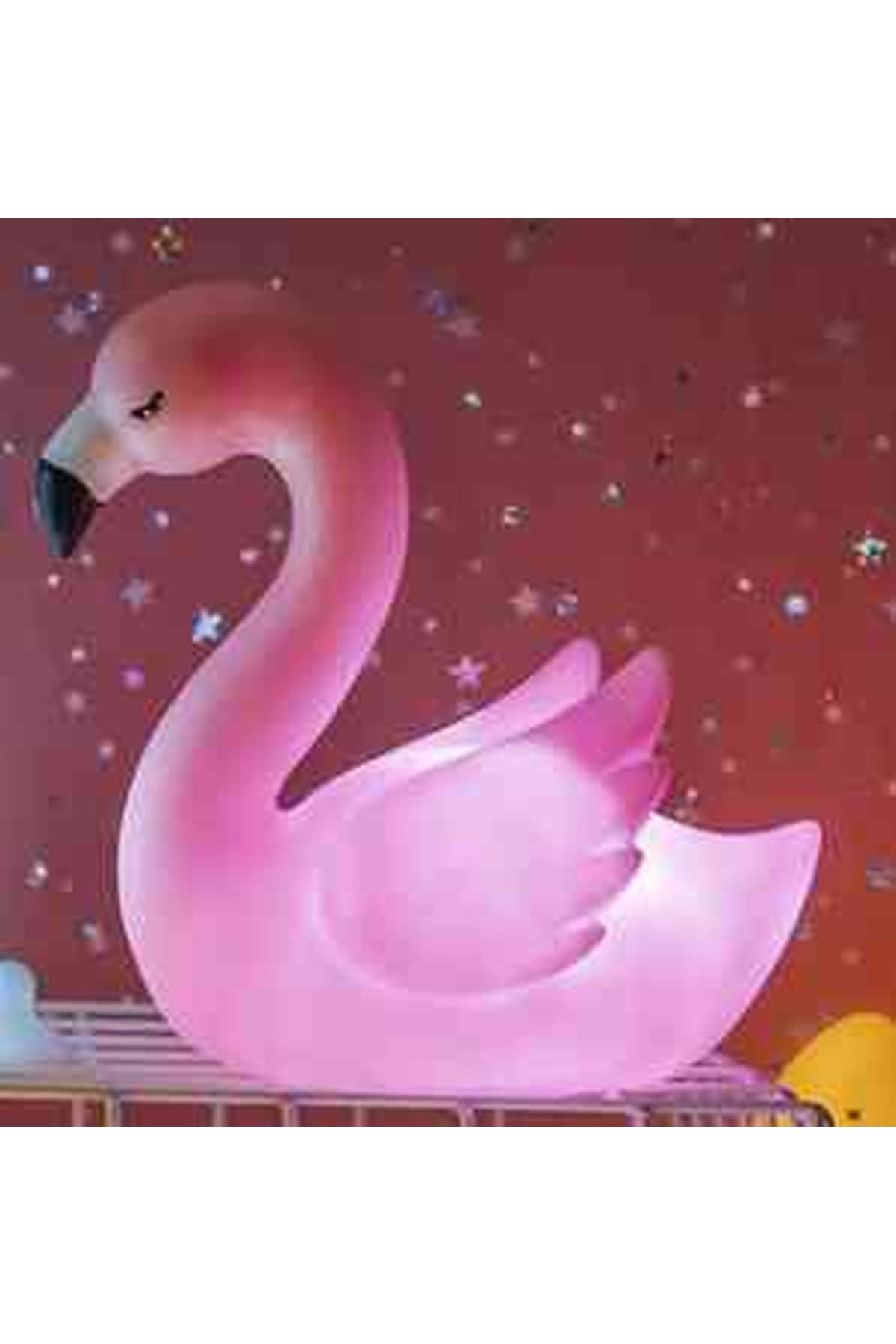 Led Işıklı Flamingo Masa Lambası