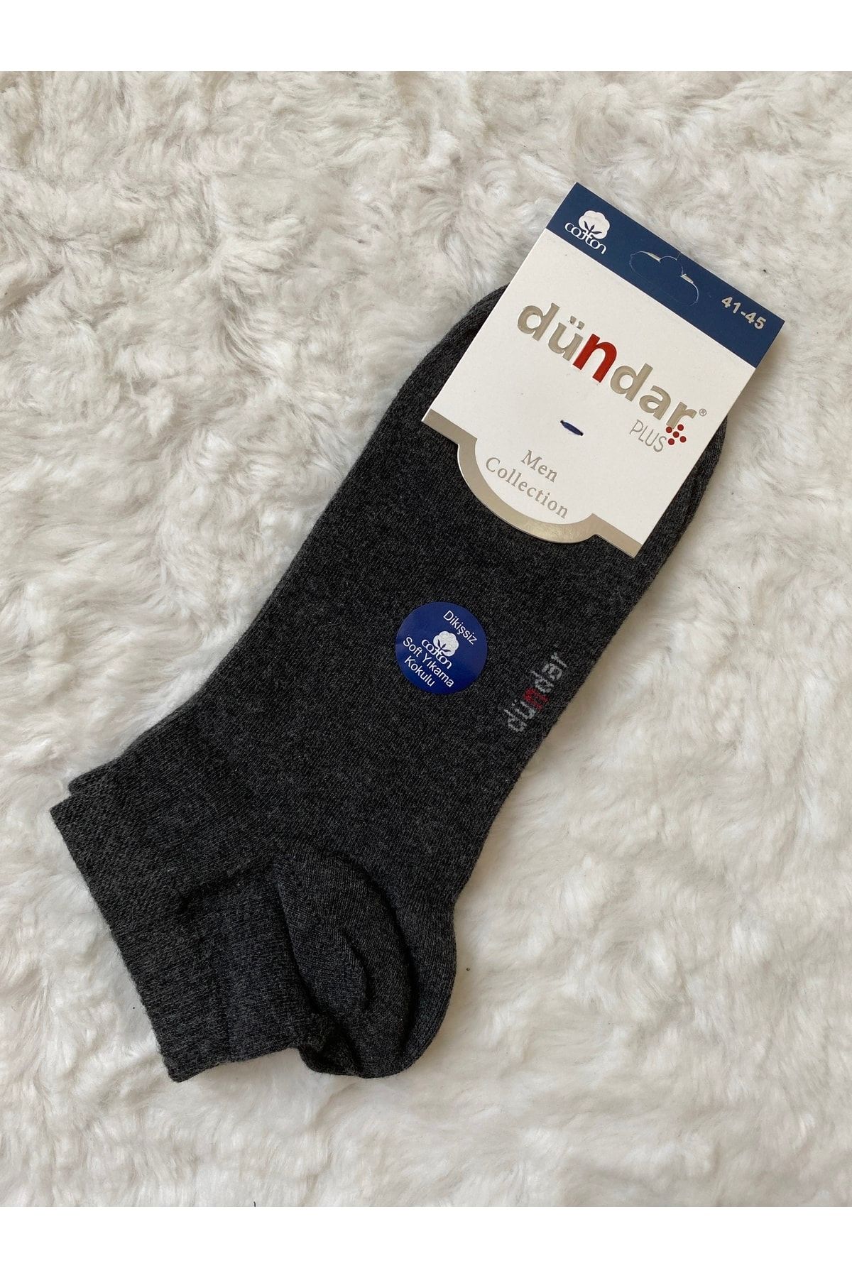 Dündar-Men's Plus Seamless Scented Combed Cotton Booties 2