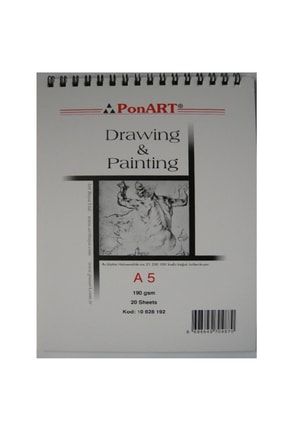 Painiting Drawing Blok 190g A5 20 Yaprak Sketc Book Eskiz Defteri KRMPHM10628192