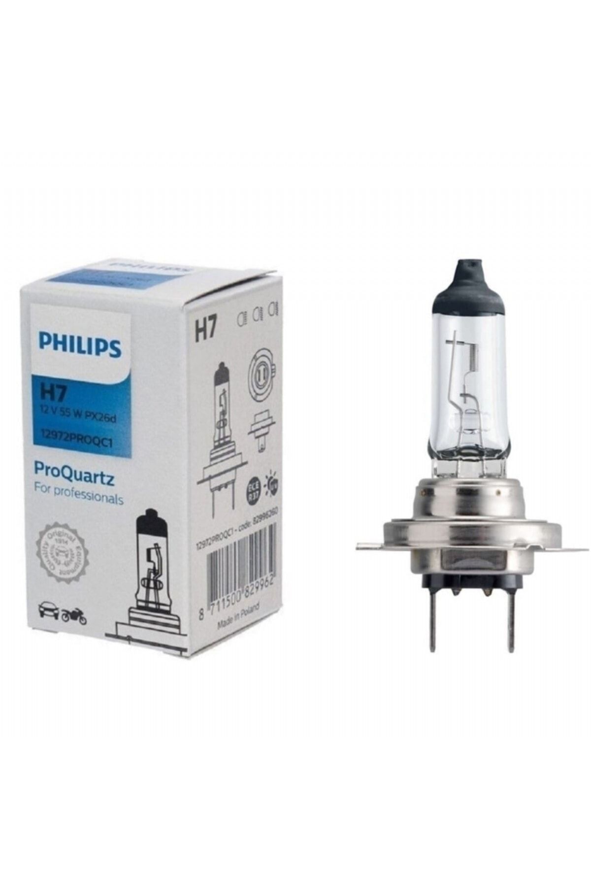 Philips 12v H7 55w Ampul Halogen Px26d 12972proqc1 (2 Li) Fiyatı, Yorumları  - Trendyol