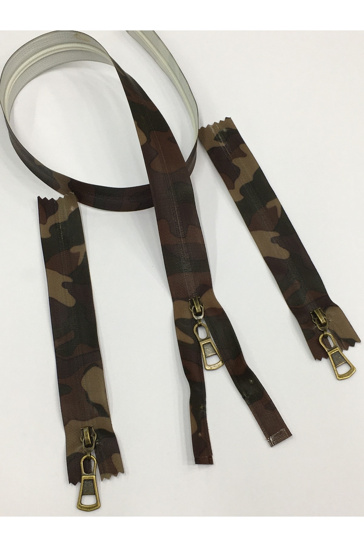 Camouflage Patterned Zipper Set