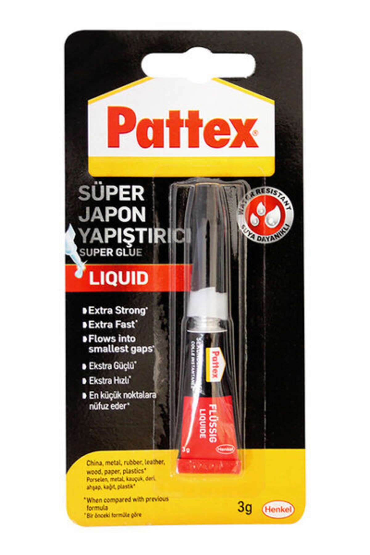 Pattex Süper Japon 3g (adet) - Fiyatı, Yorumları