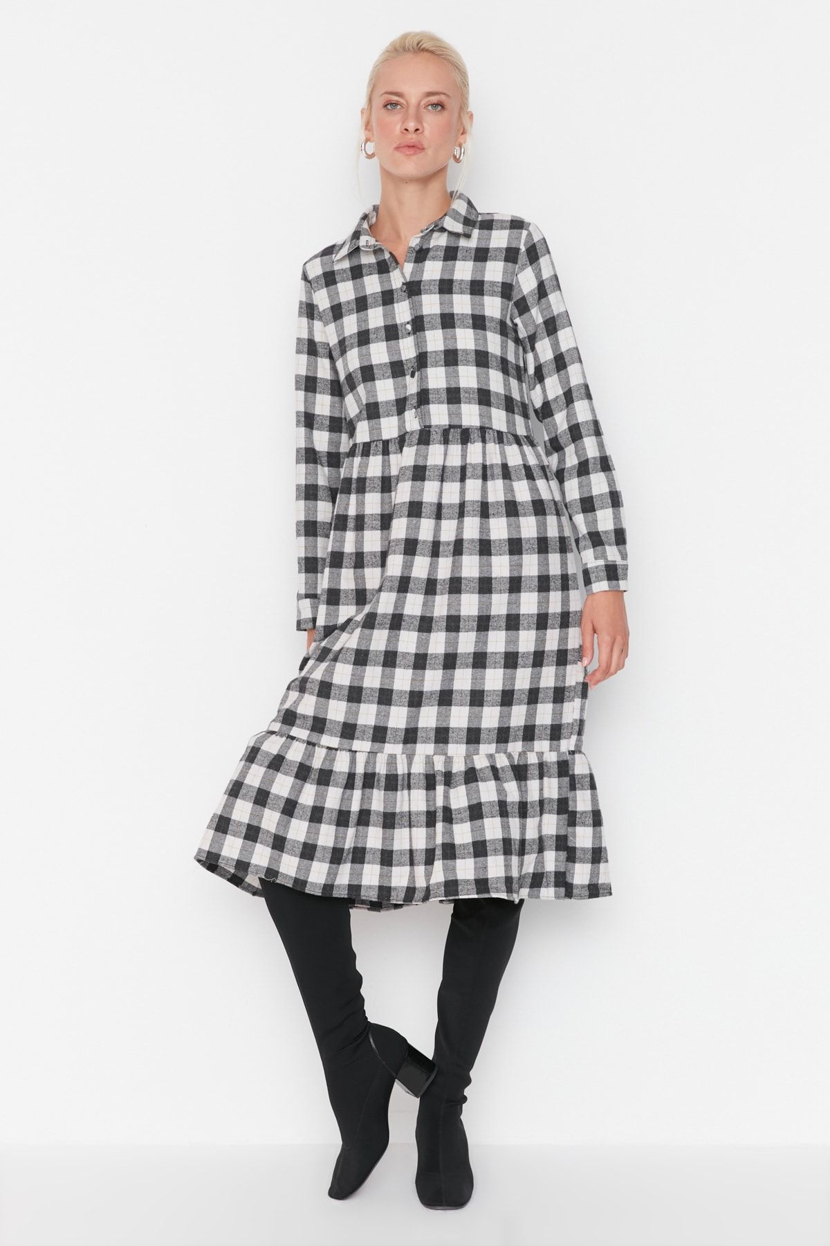 Trendyol Collection Kleid Schwarz Shift