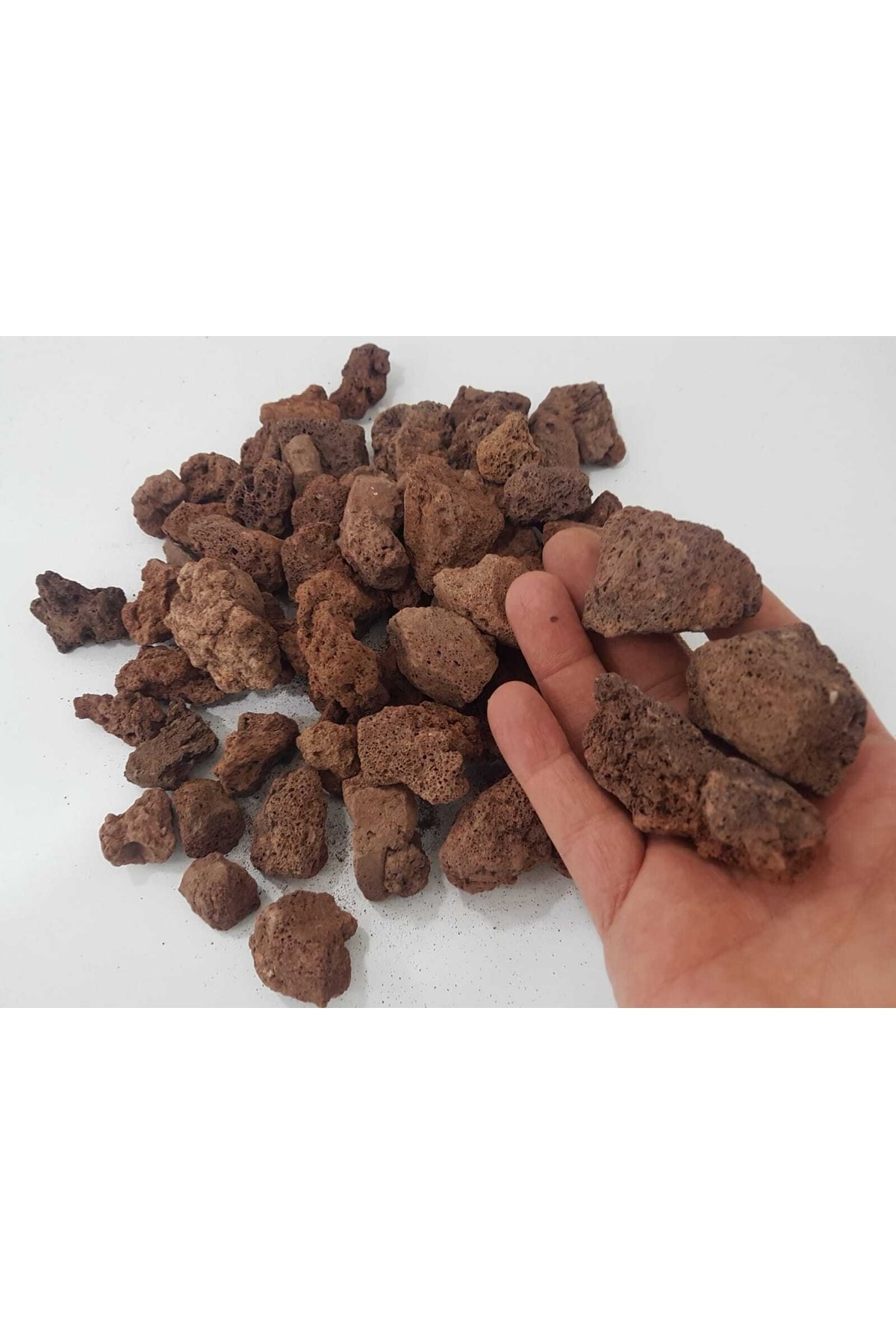 Mangal Taşı Lav Taşı 2 Kg 15-25 Mm Mangal Taşı Gazlı Mangal Taşı Tüplü Mangal Taşı 4