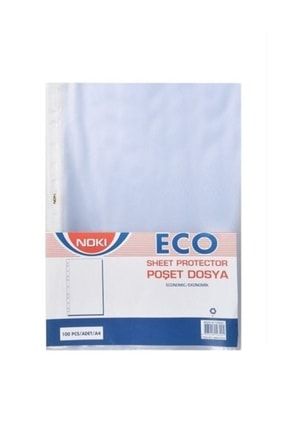 Eco A4 Beyaz Kenarlı Delikli Poşet Dosya Ekoomik Gömlek Föy 30 Paketli Koli 07.03.SD04.0011-KOLİ
