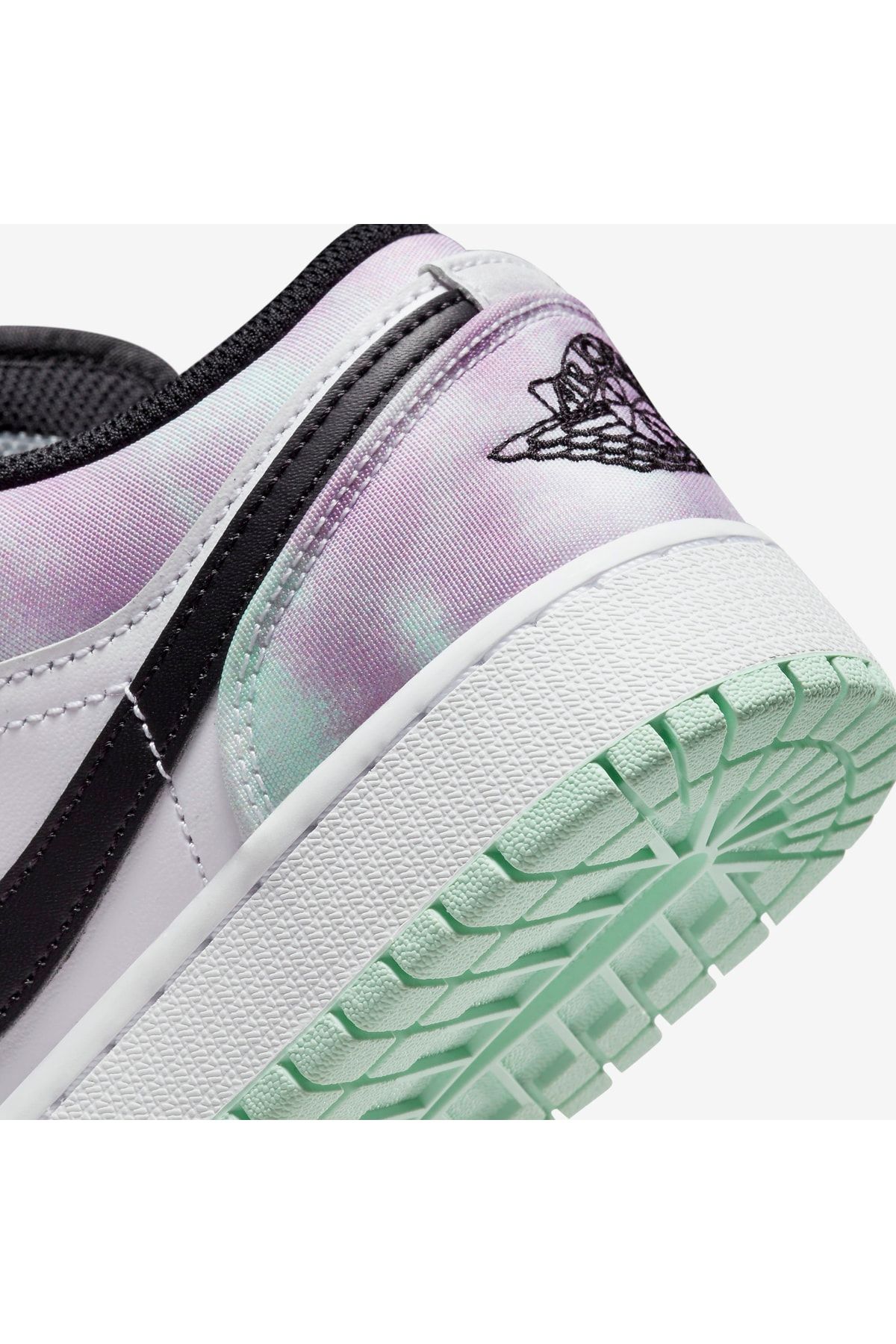 Nike Air Jordan 1 Low Easter Pastel Tie dye Kad n Spor Ayakkab Kad n Ayakkab